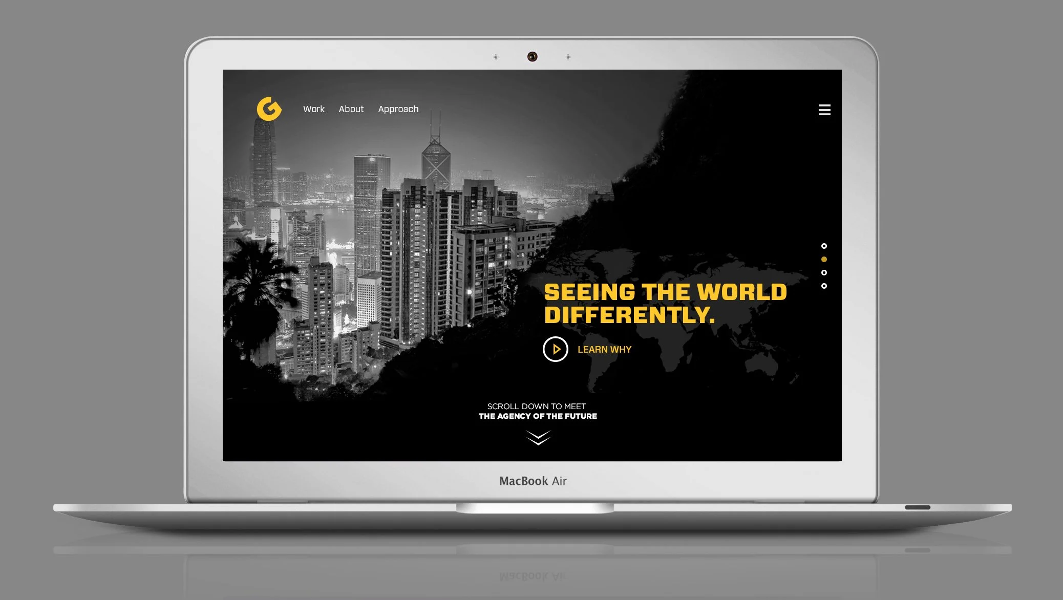 Golin Rebranding; Website