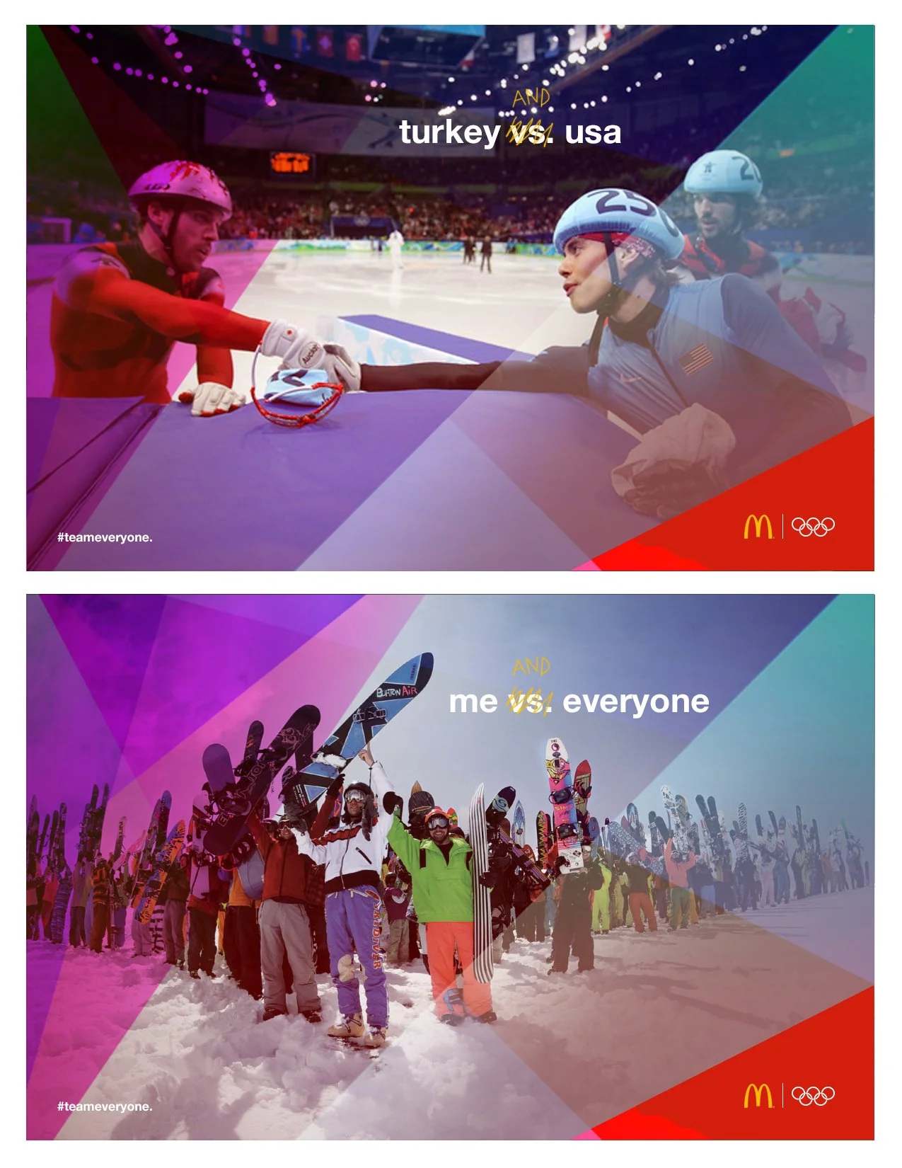 McDonald's Campaign for the XXII Olympic Winter Games; Advertising