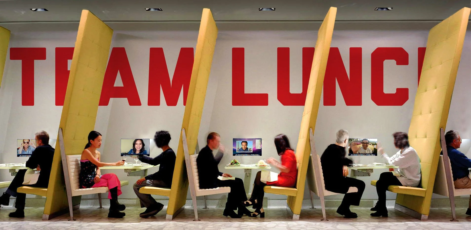 McDonald's Campaign for the XXII Olympic Winter Games; Graphics for on-site restaurants