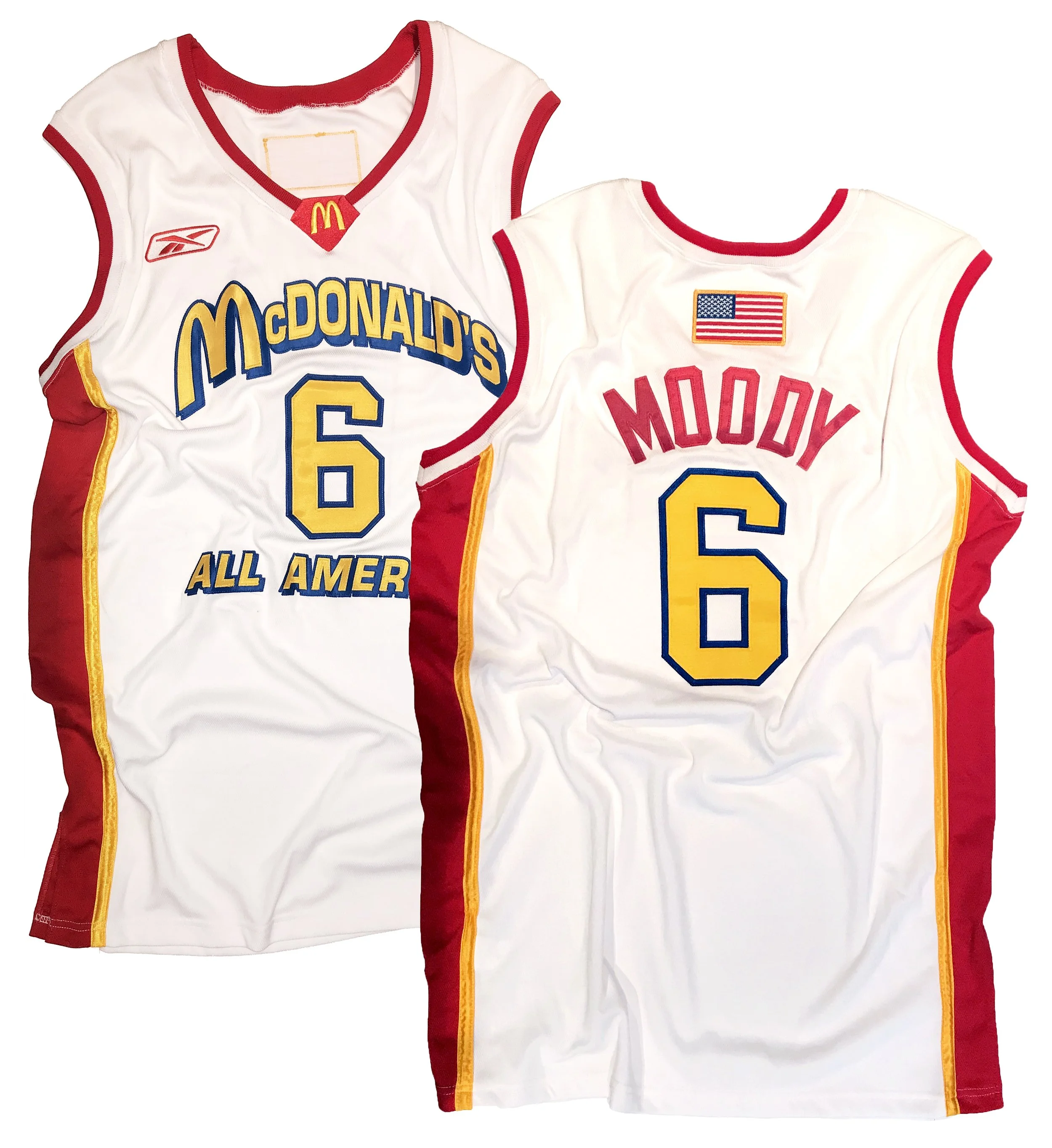 McDonald's All American Basketball Game; Jersey design