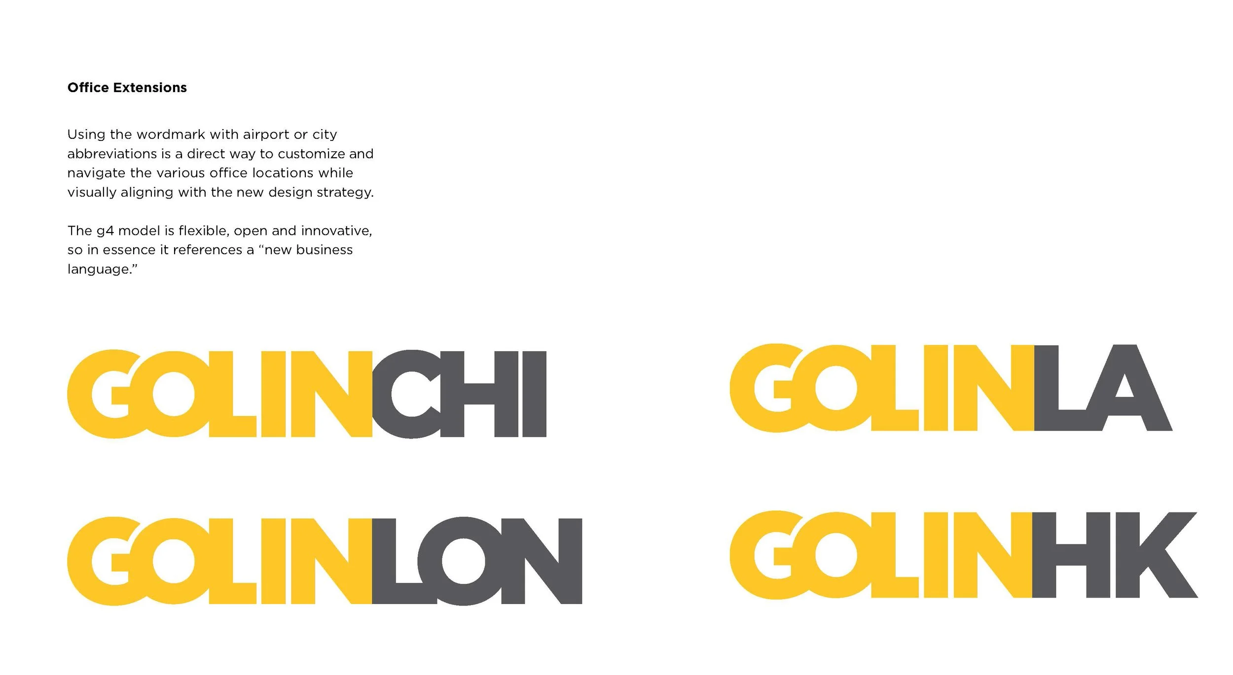Golin Rebranding; Office Branding Guide