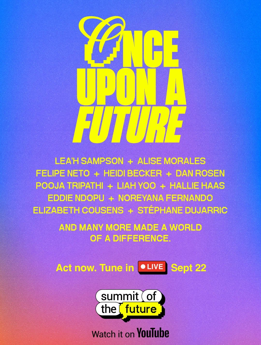 United Nations Foundation+UN Once Upon a Future Campaign
