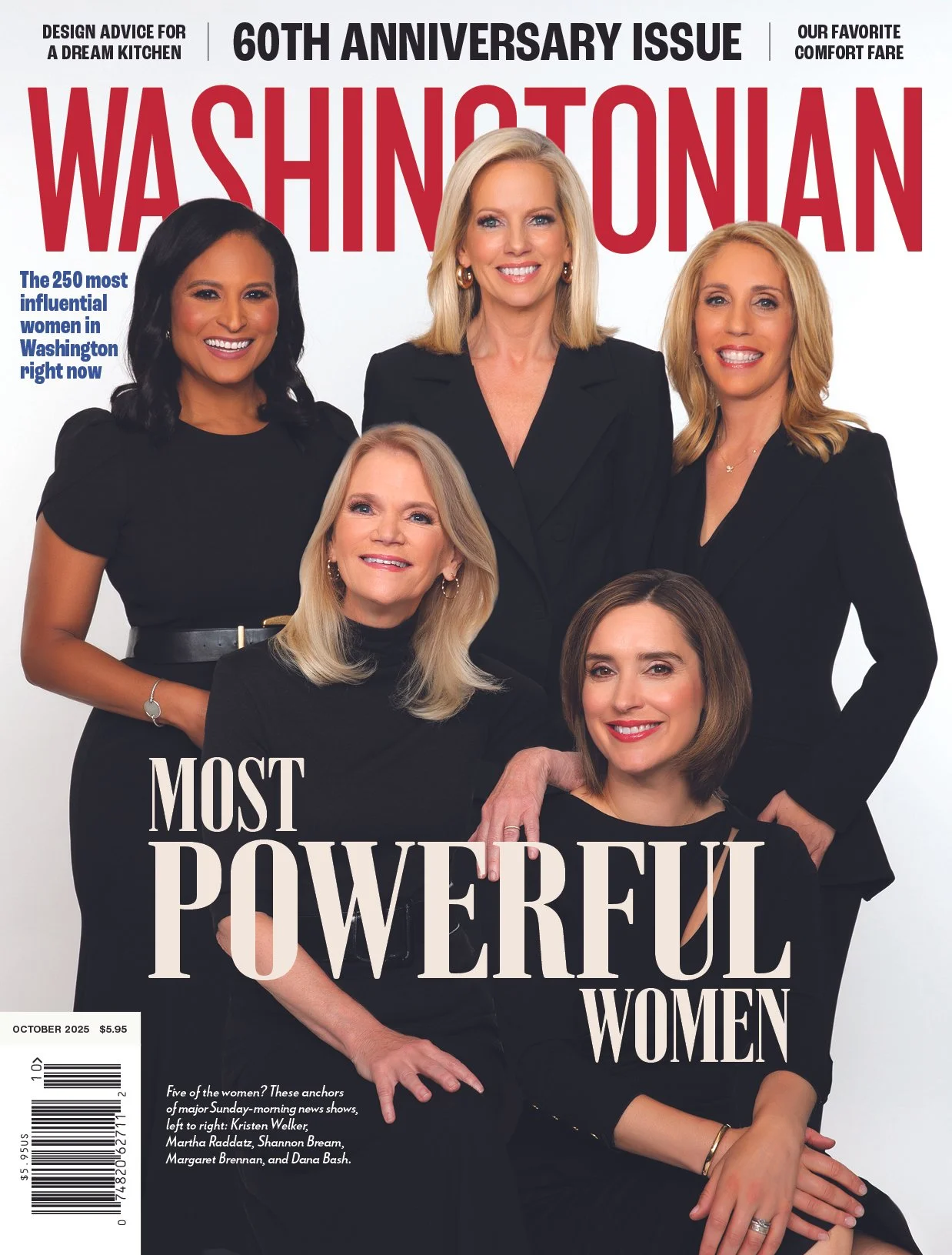 Washingtonian; Most Powerful Women cover