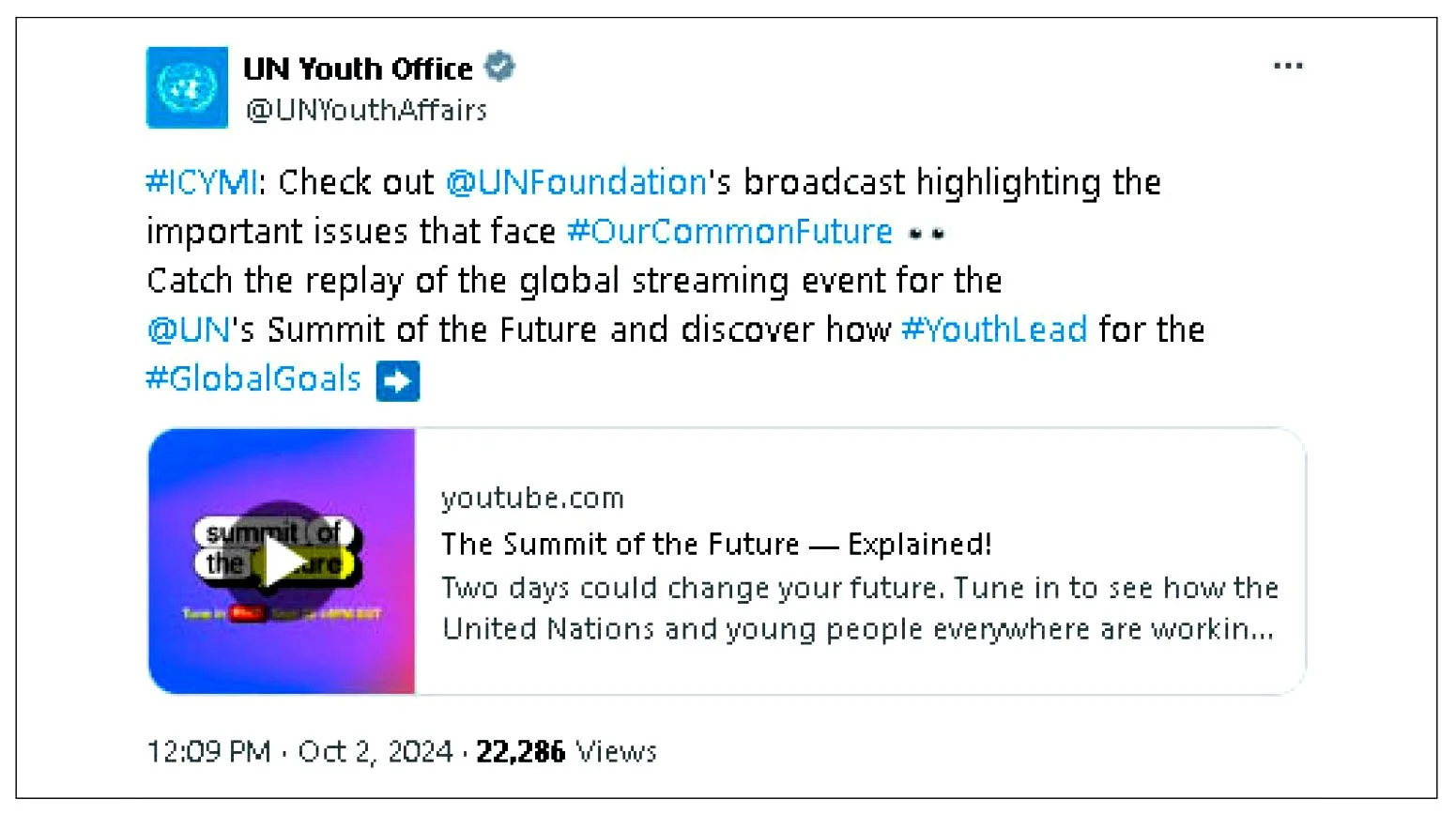 United Nations Foundation+UN Once Upon a Future Campaign