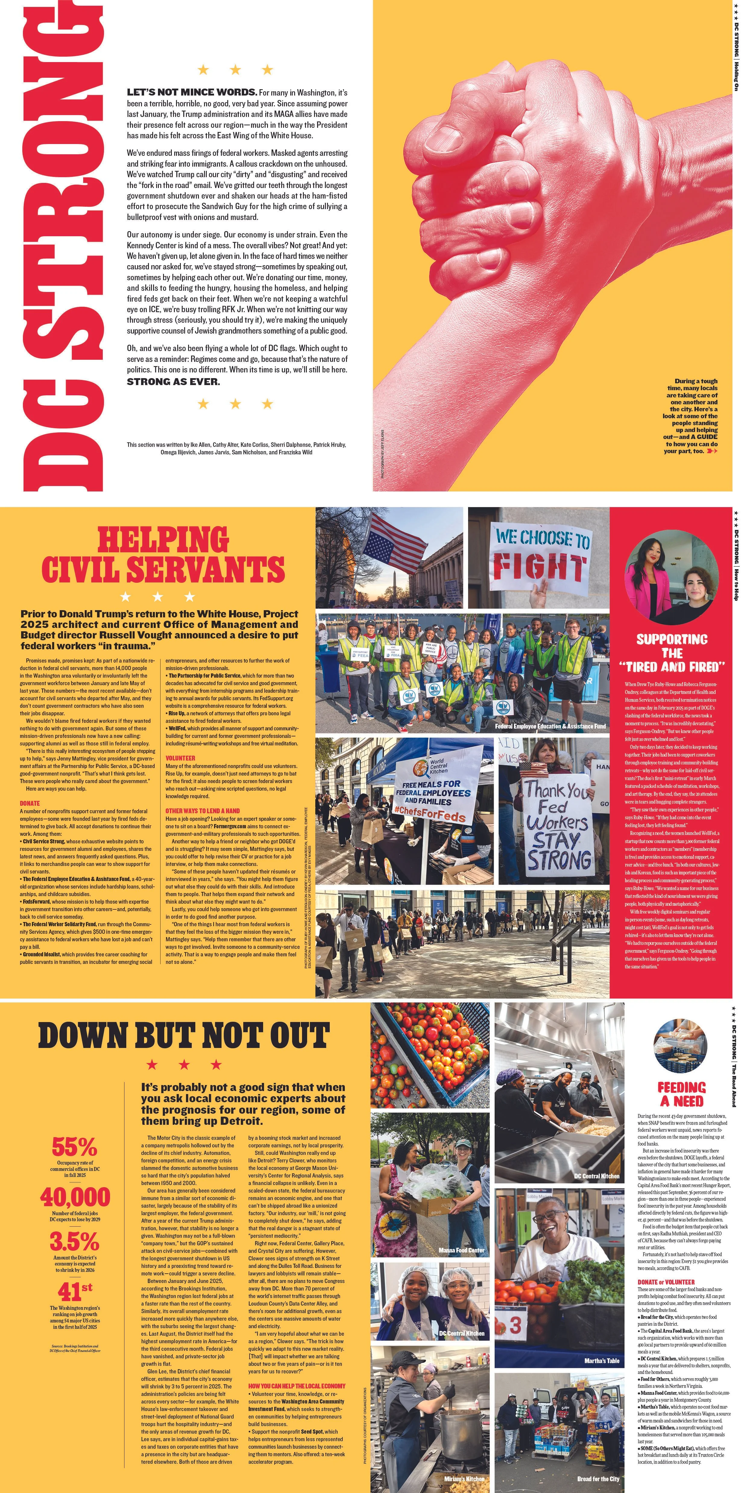 Washingtonian; DC Strong feature