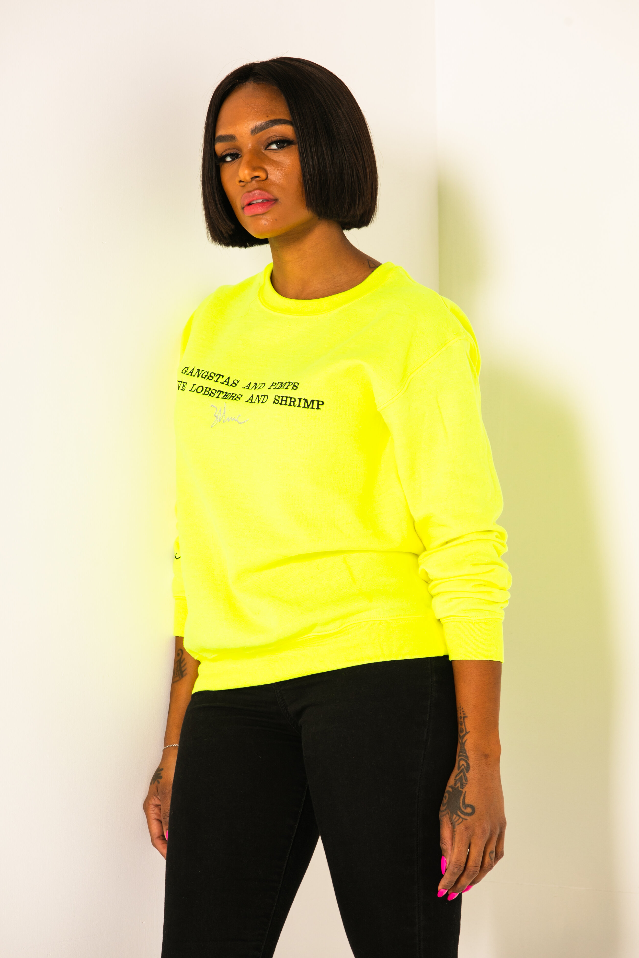 "Seafood Spe3ial" Unisex Crew H-L Yellow