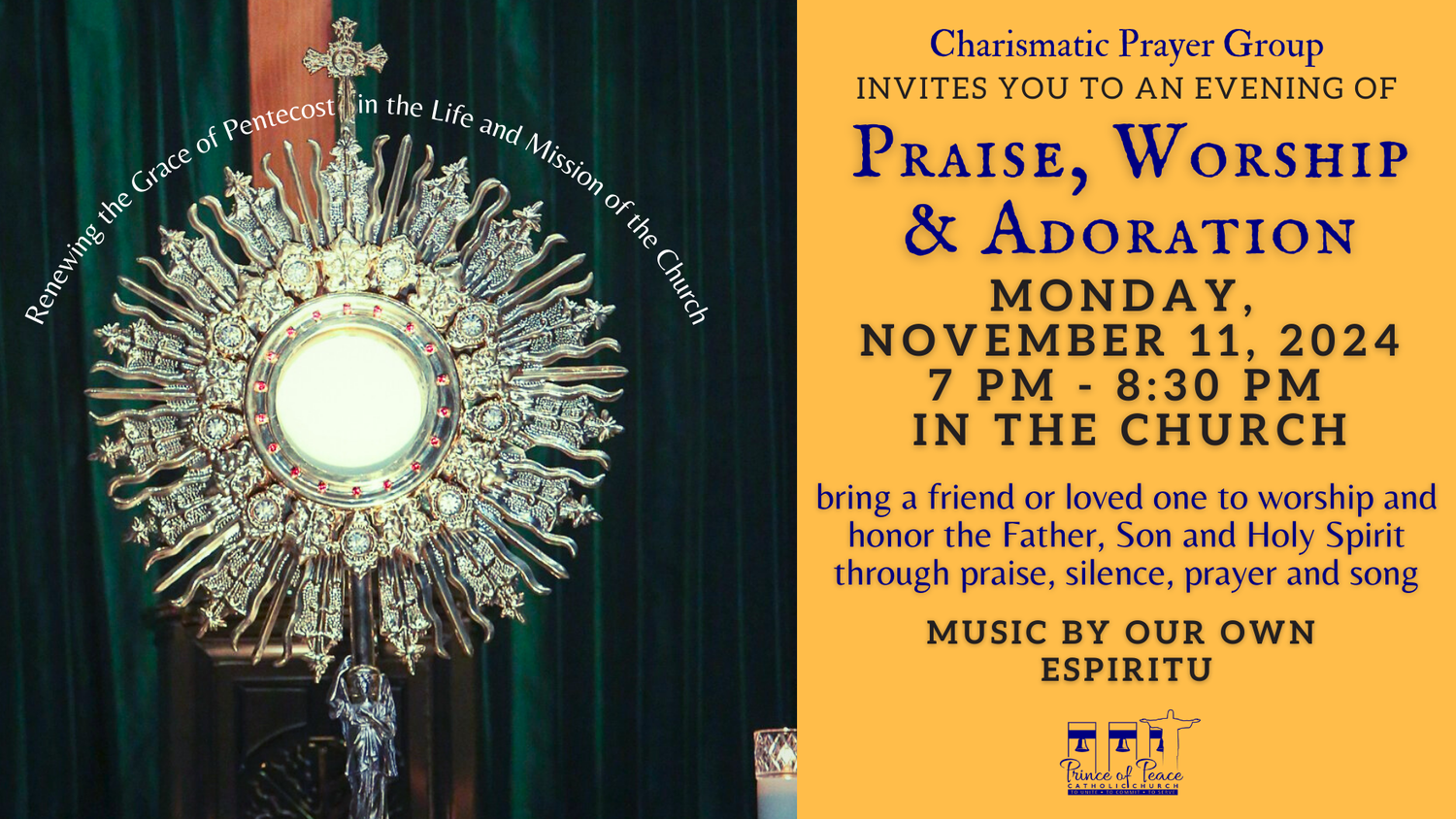 News & Events | Prince of Peace Catholic Church, San Antonio TX
