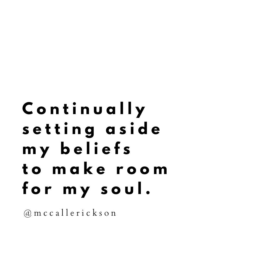 What brought me comfort yesterday may feel dry as dust today. 

Magic is a thing of the moment. 

Will I give up what I think should be happening for what&rsquo;s actually happening?

Will I face my biases and judgments? Will I do something I swore I