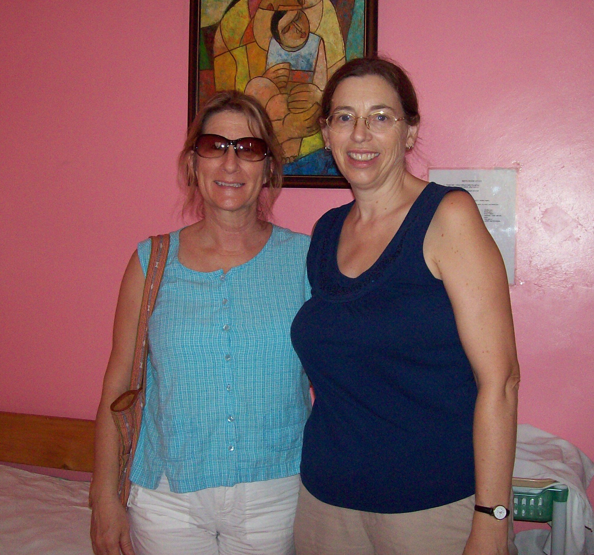 With Vicki Penwell, Puerto Galera clinic