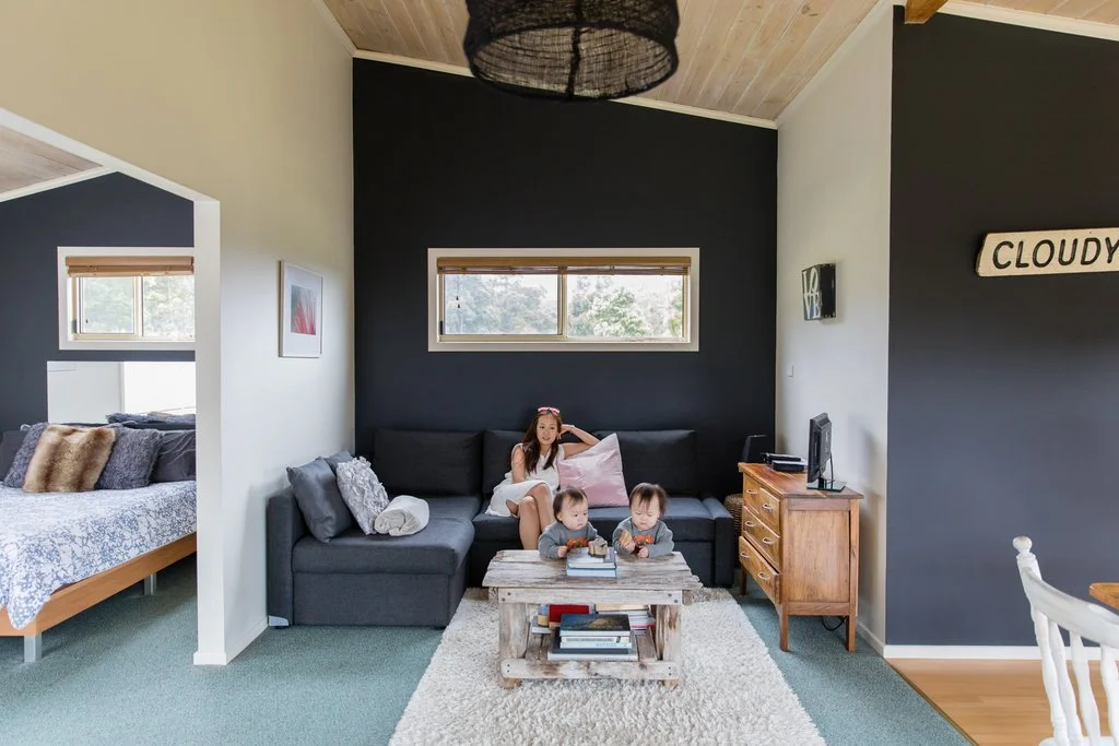 Checked into our Bruny Island escape pod at Hundred Acre Hideaway!