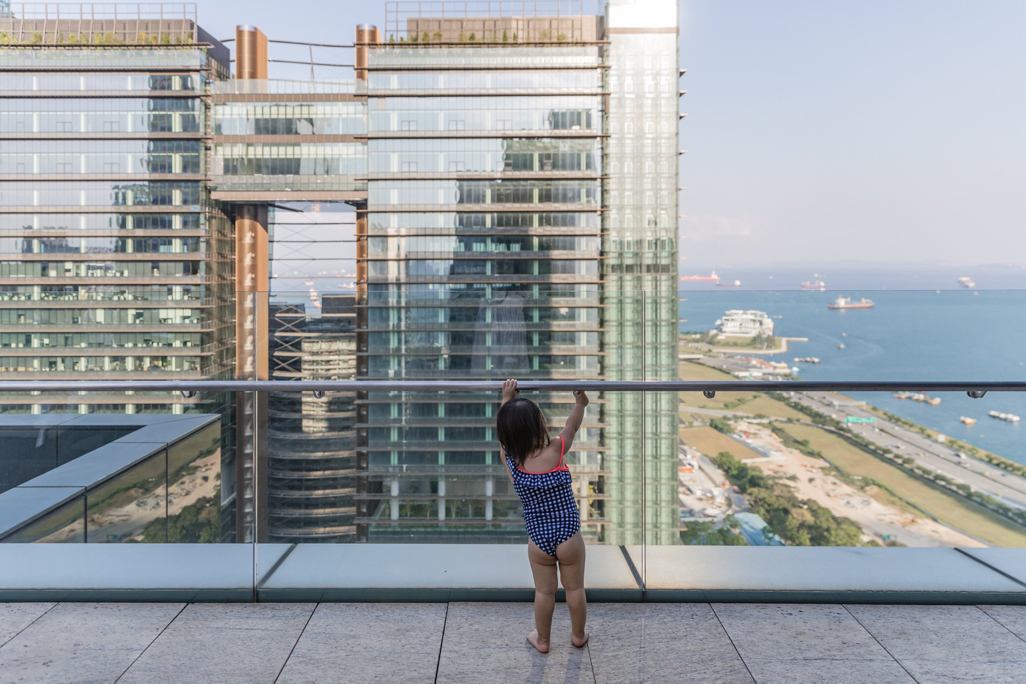 Breathtaking views from the infinity pool area, could chill here all day.