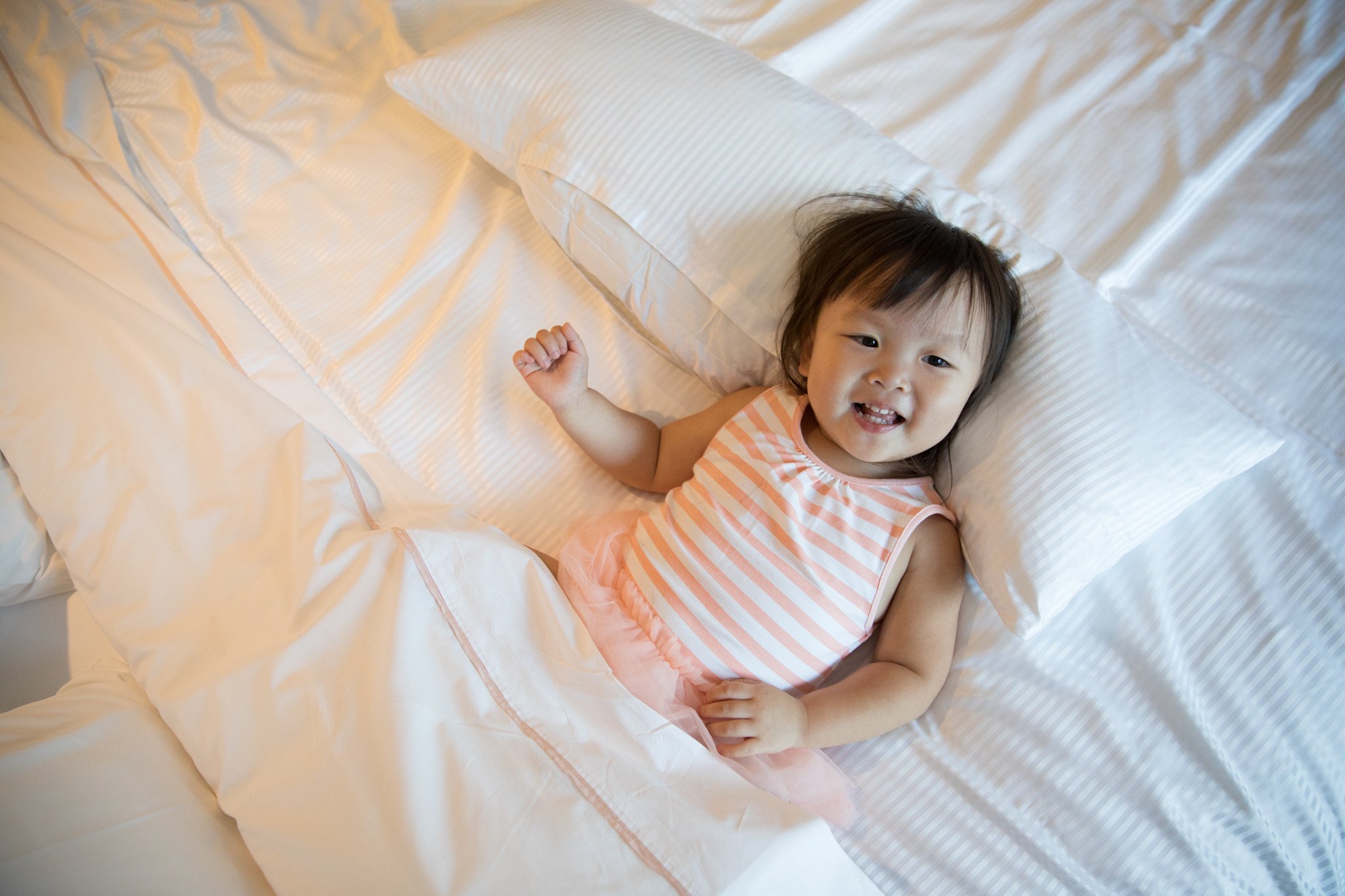 Soft comfy bed checked!