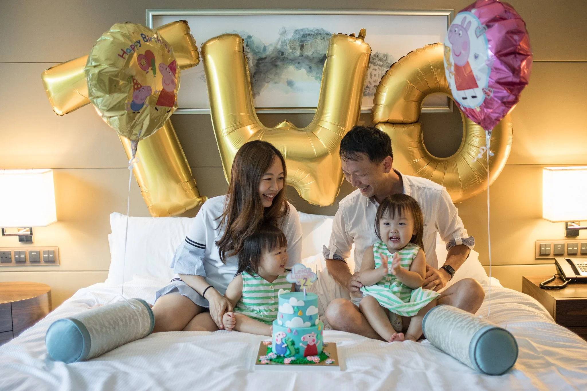 Mandatory family shot. Had a relaxing staycation, would definitely do it again in the near future!