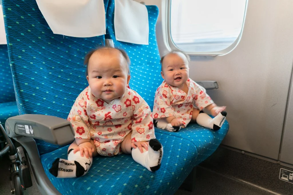 Big seats to fill, we are heading to Kyoto on our first Shinkansen ride!