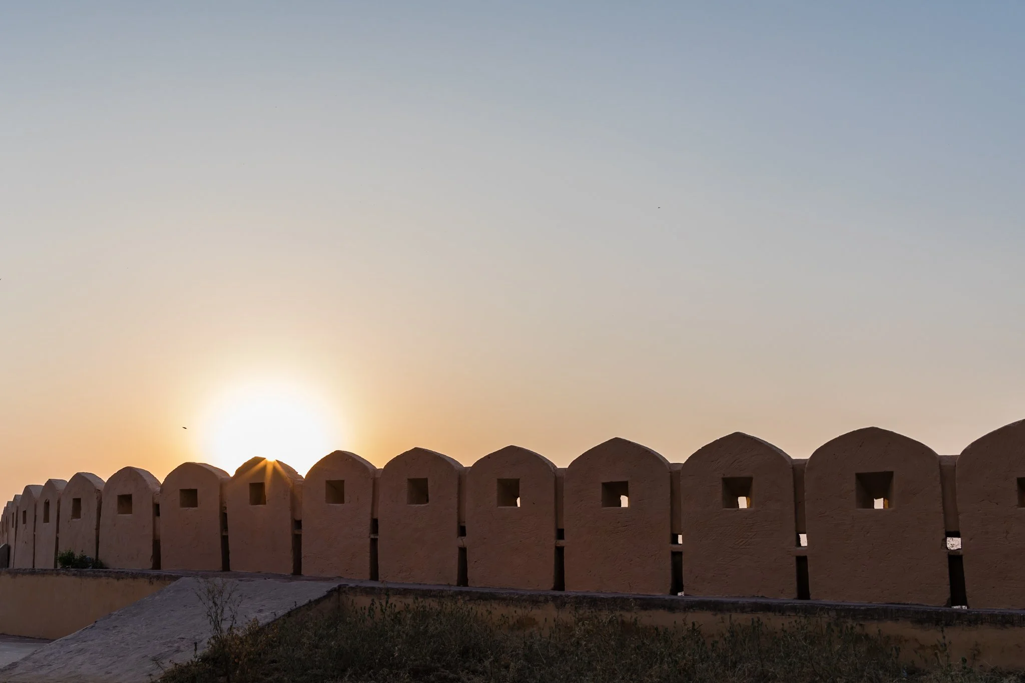 Just in time for a gorgeous sundown!