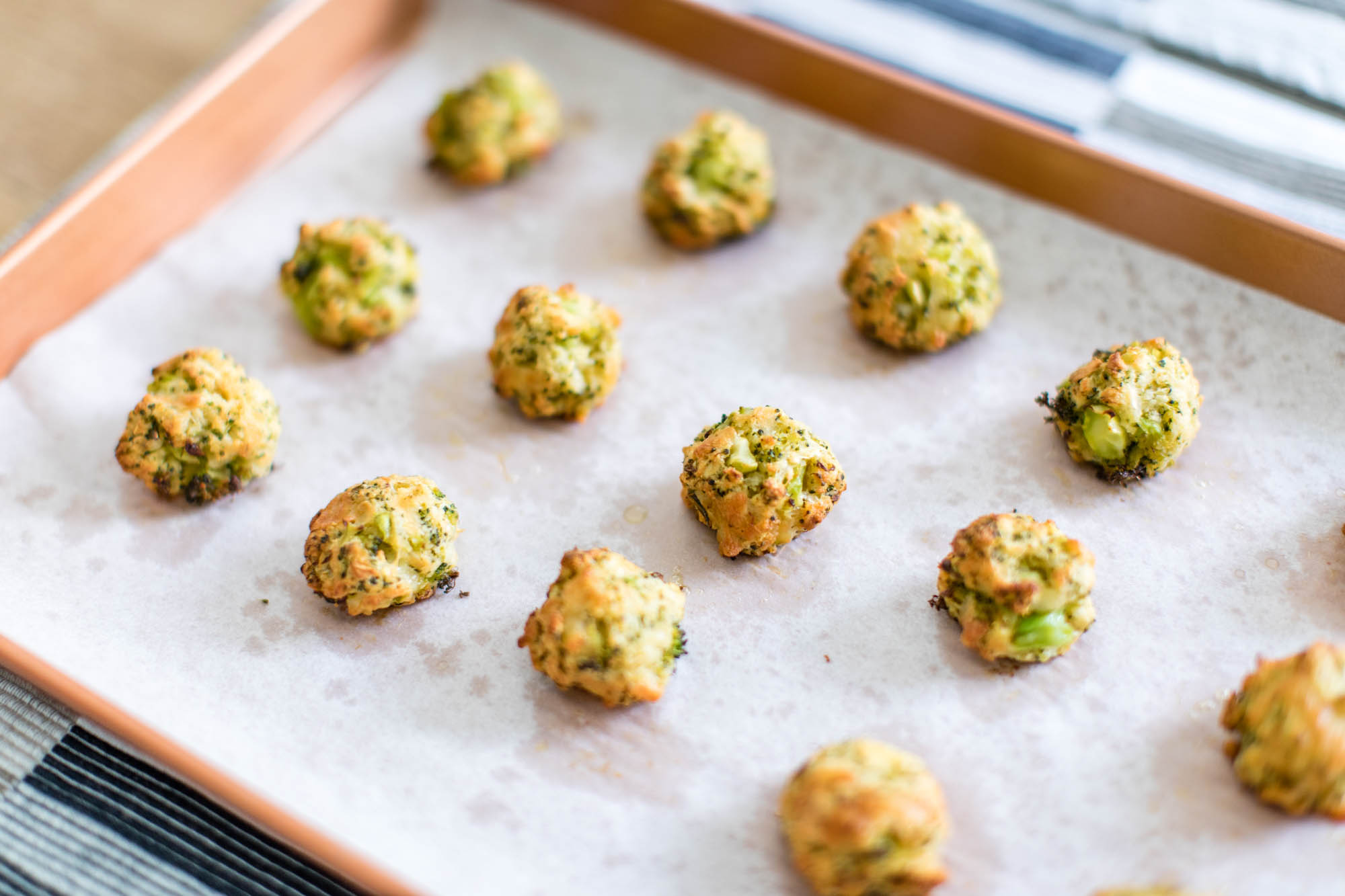 Baked Broccoli Bites
