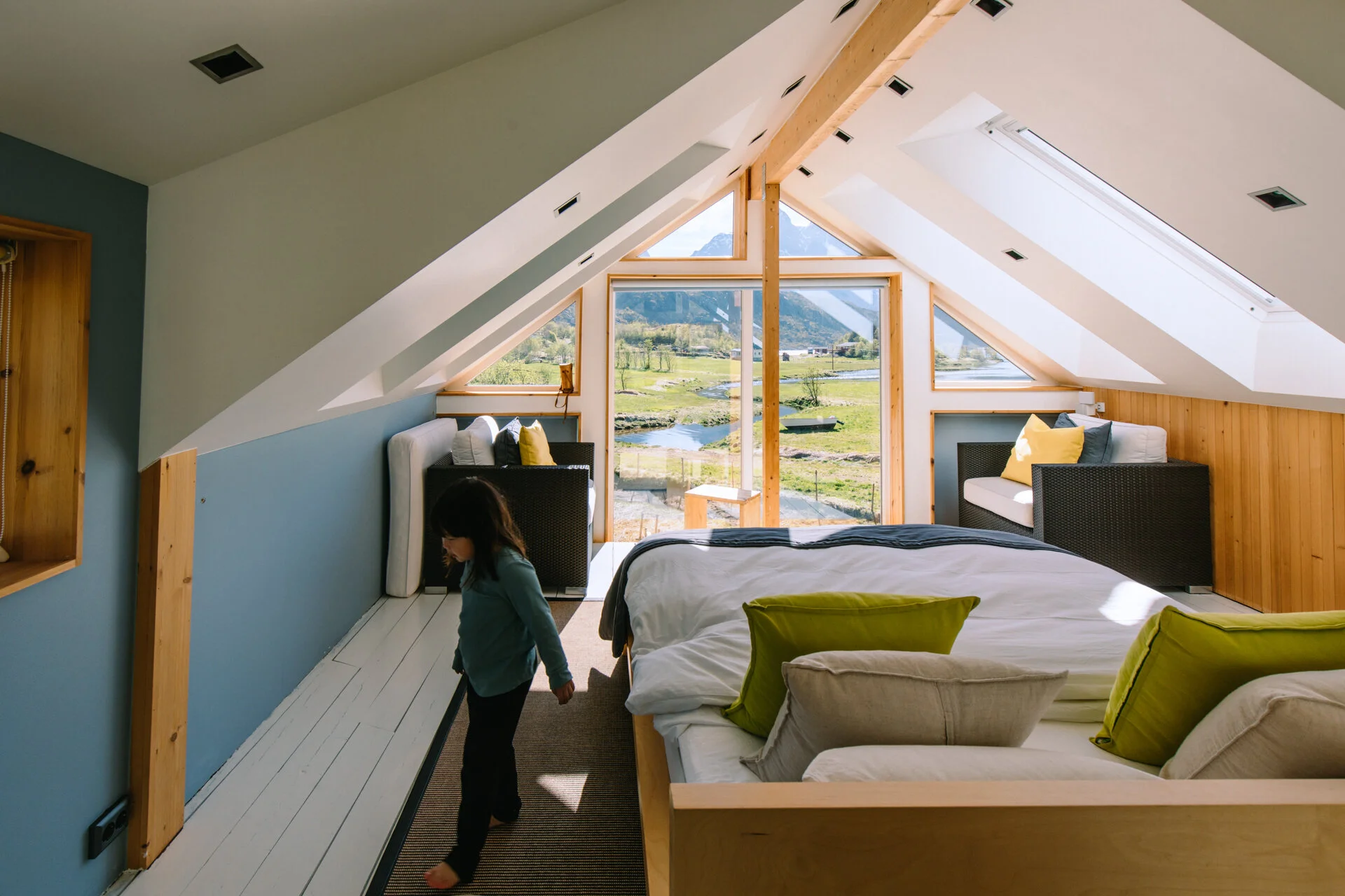 Second floor bedroom space