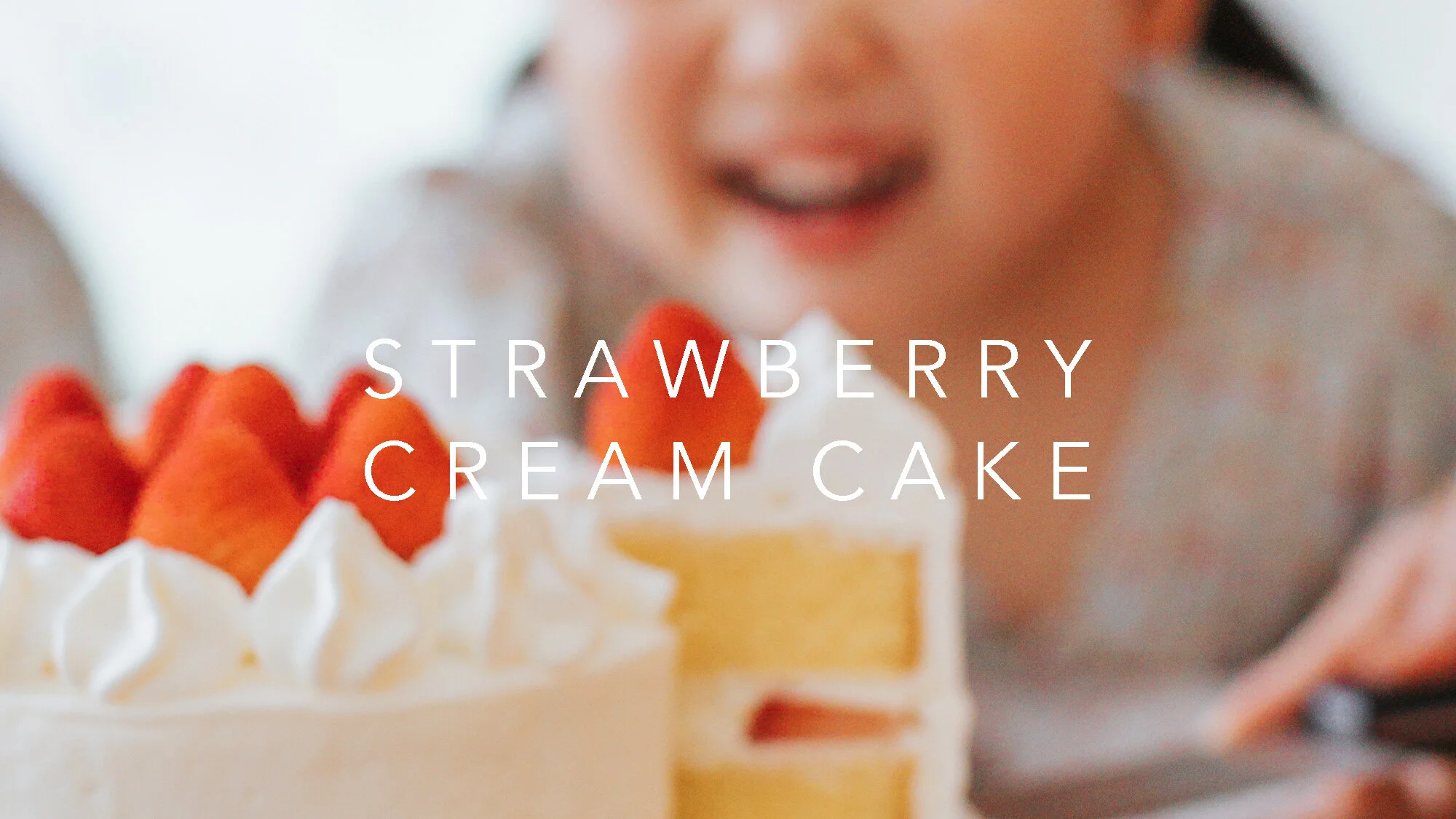 Strawberry Cream Cake