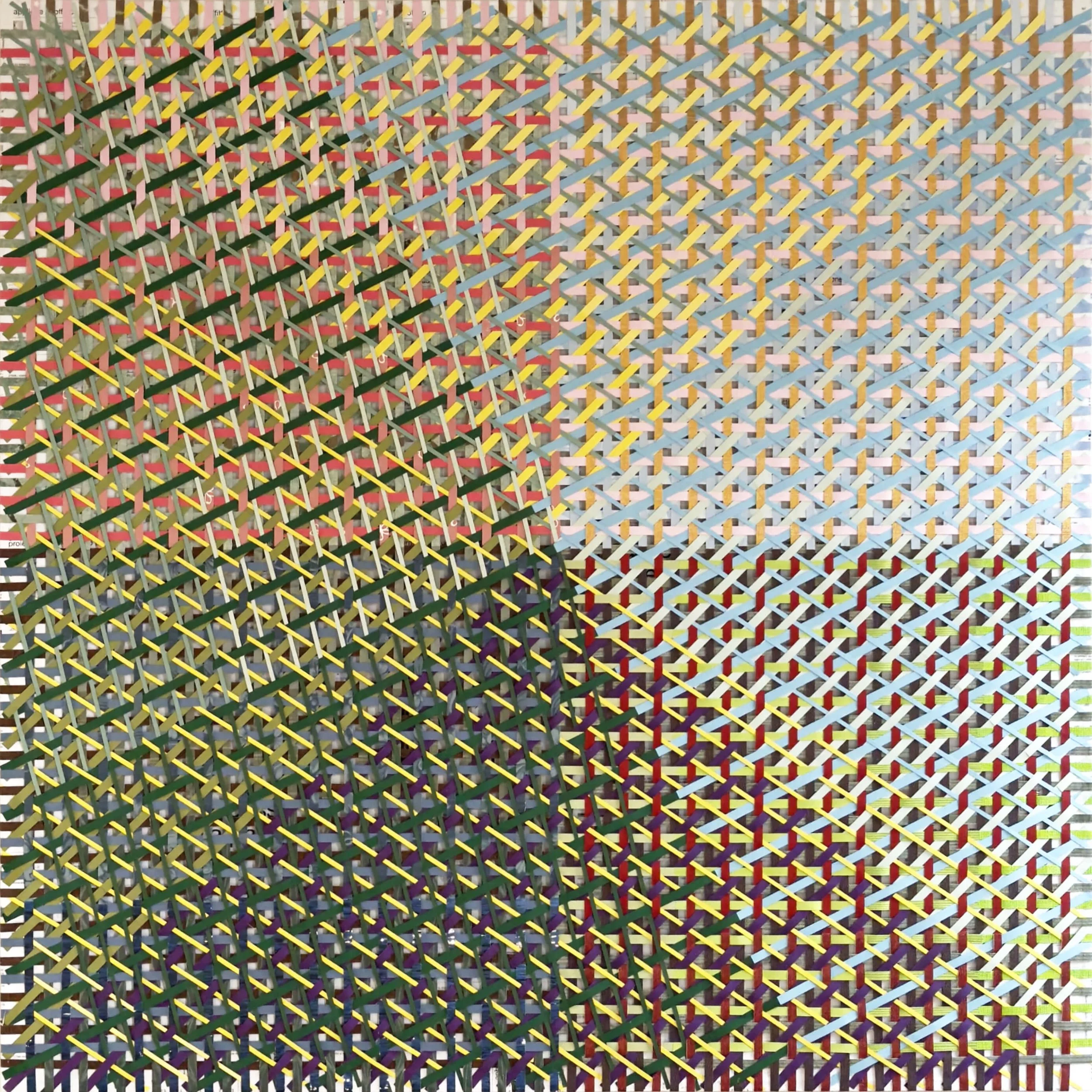 SIMPLEXITY #13, layered paper artwork by Paola Bazz, unique collage art for modern home and boutique hotel walls