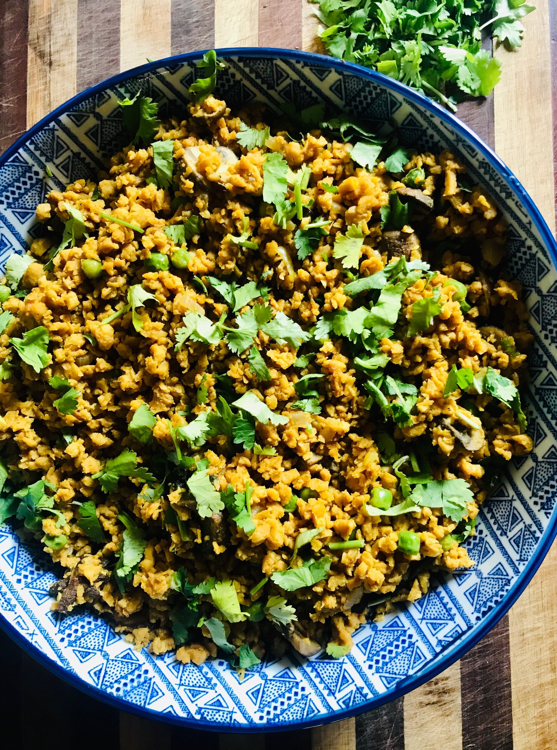 Coconut Soya Mince Curry