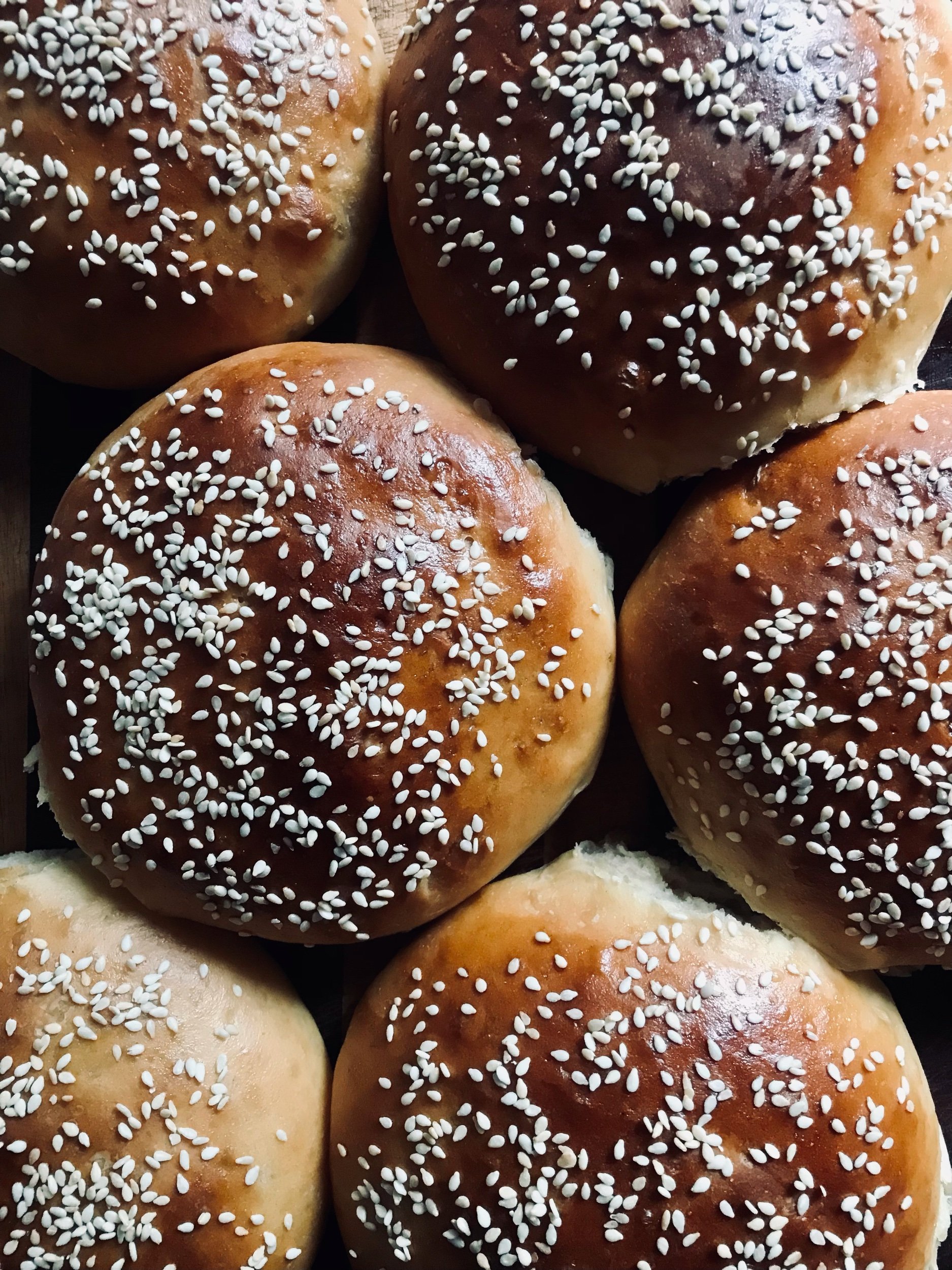 Stoneground Hamburger Buns