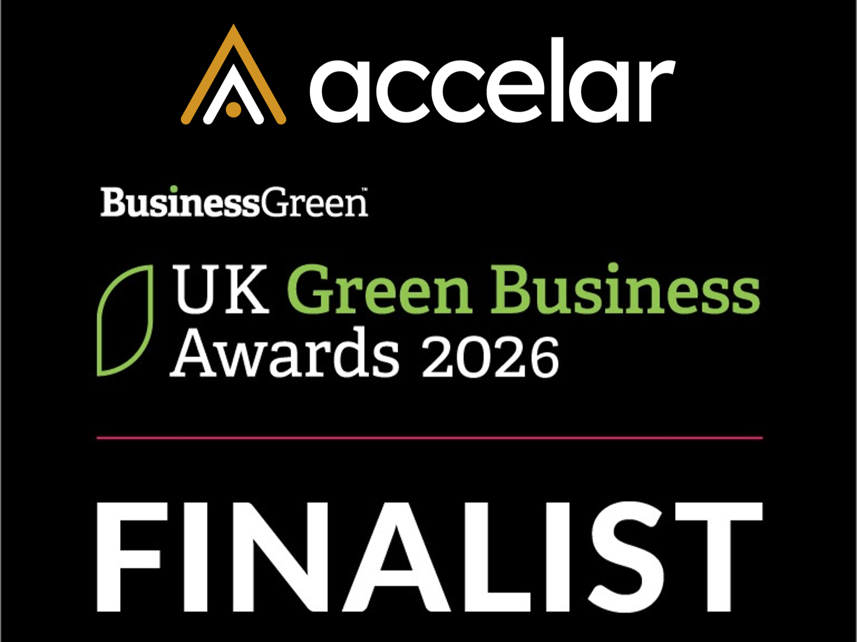 News: Accelar shortlisted for Consultancy of the Year at the UK Green Business Awards