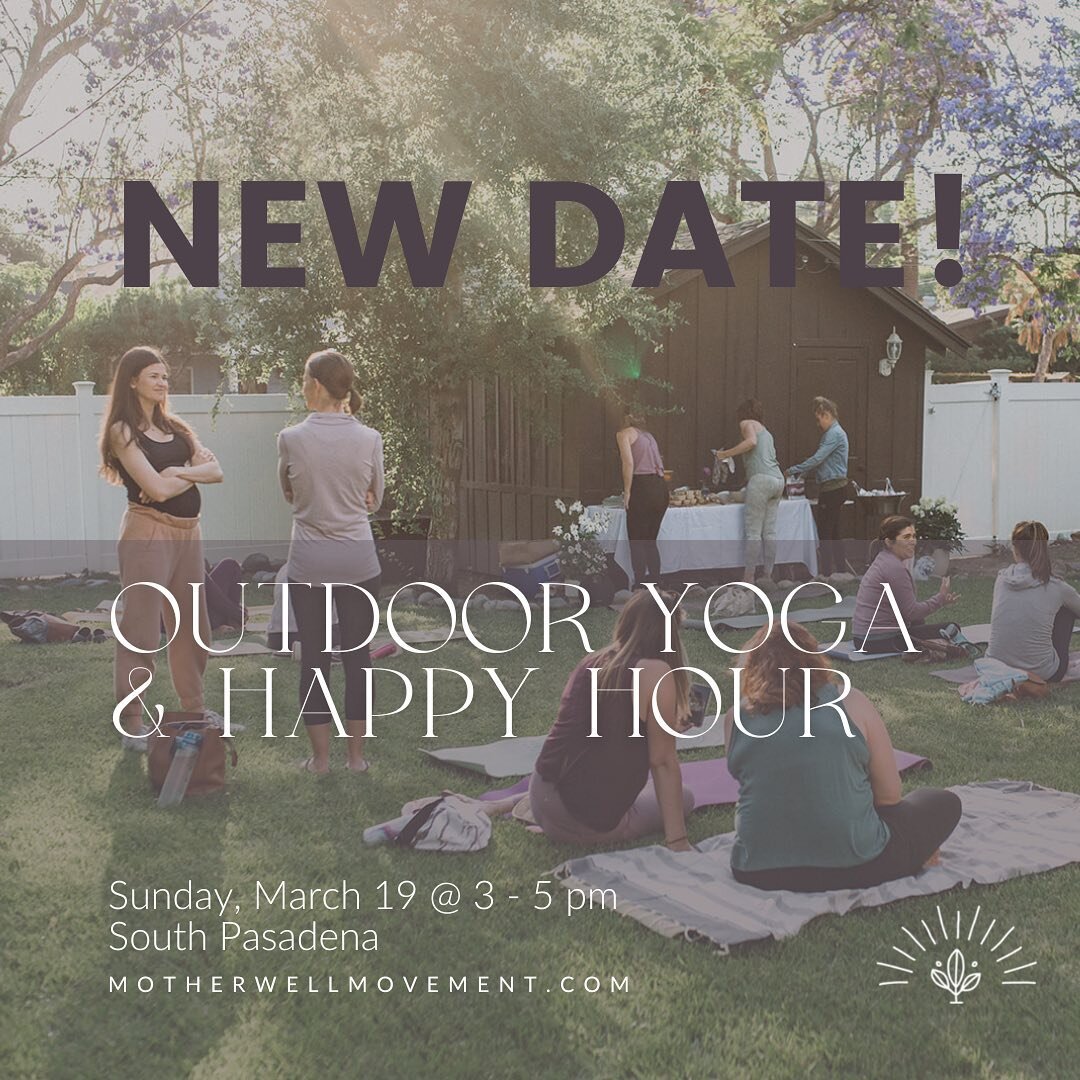 Soggy and grey is not the vibe we were going for&hellip;

Due to this wet winter weather, we have rescheduled Outdoor Yoga &amp; Happy Hour. 

Join us NEXT Sunday, 3/19 for this fun time to move your body, connect with yourself and hang with some awe