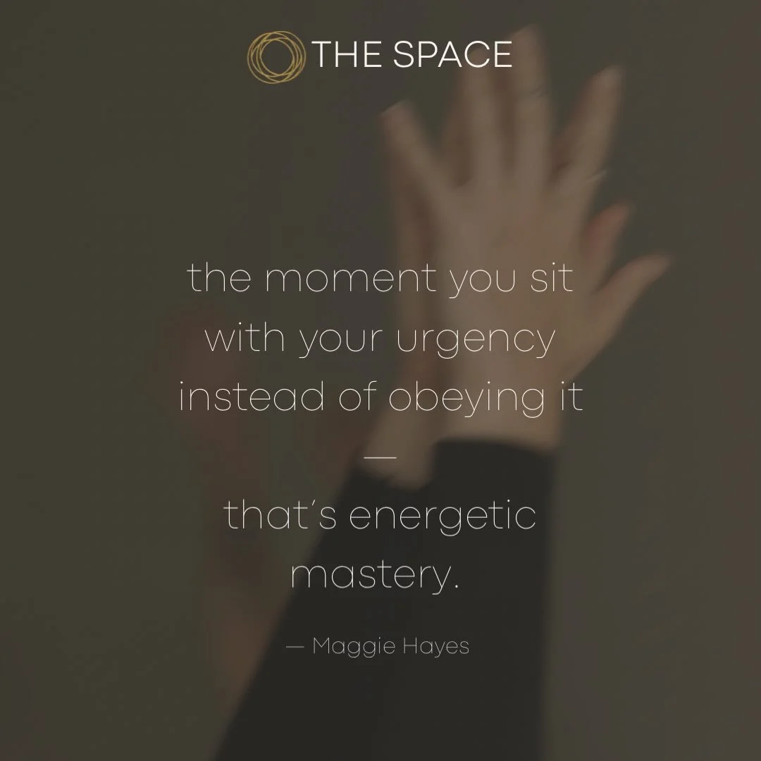 Oof 😮&zwj;💨❤️&zwj;🔥

Thank you, @itsmaggiehayes for this truth bomb. It captures so much of what inspires our practice here: we lean into discomfort, quiet the mind, and stay with ourselves.

Practice it this weekend. Or join us &mdash; we&rsquo;l