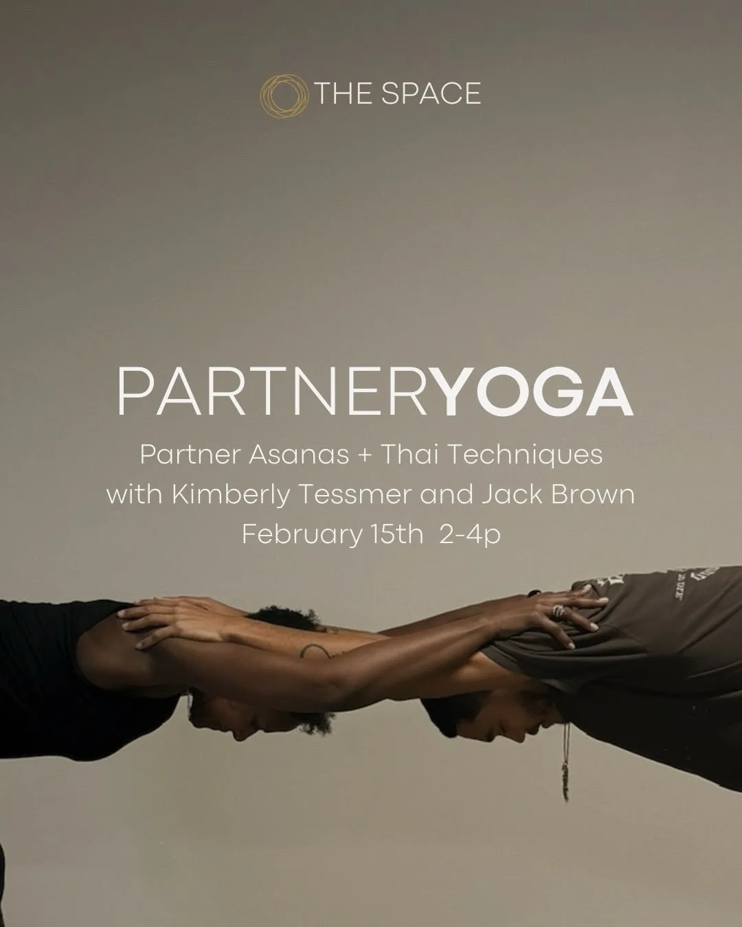 Couples, partners, buddies and friends!&nbsp;Back by popular demand! 💕

Kimberly &amp; Jack are back again!!&nbsp;&nbsp;Leading an afternoon of exploration &amp; fun learning to support, communicate &amp; build trust while practicing proper body ali