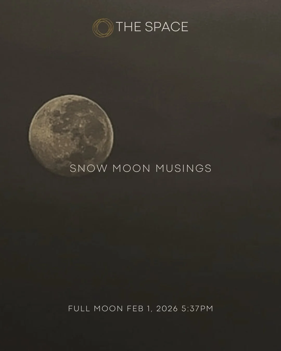 The Snow Moon arrives in the heart of winter, blanketing everything in quiet and reflection. 

It reminds us that even in the coldest, most still seasons, deep work is happening beneath the surface. 

This is a moon of rest, release, and inner clarit