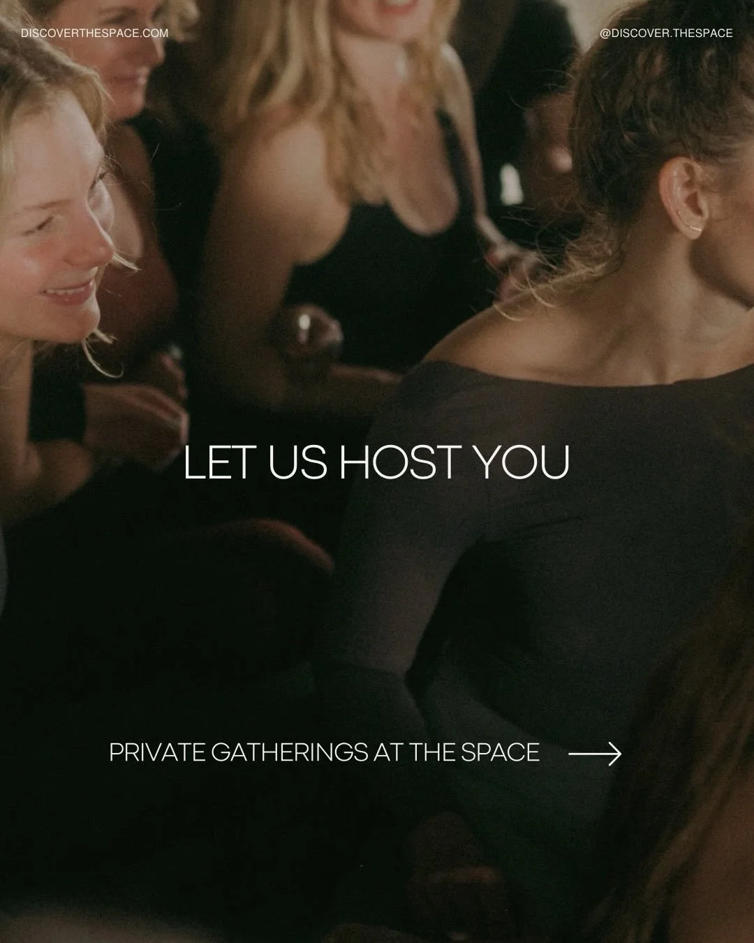 We absolutely LOVE hosting private gatherings, retreats, parties, sports teams and BEYOND 🪄
We have space for it all &hearts;️ reach out to us if you&rsquo;d like to rent the Space for your event! 

Email &mdash;> info@discoverthespace.com ✨