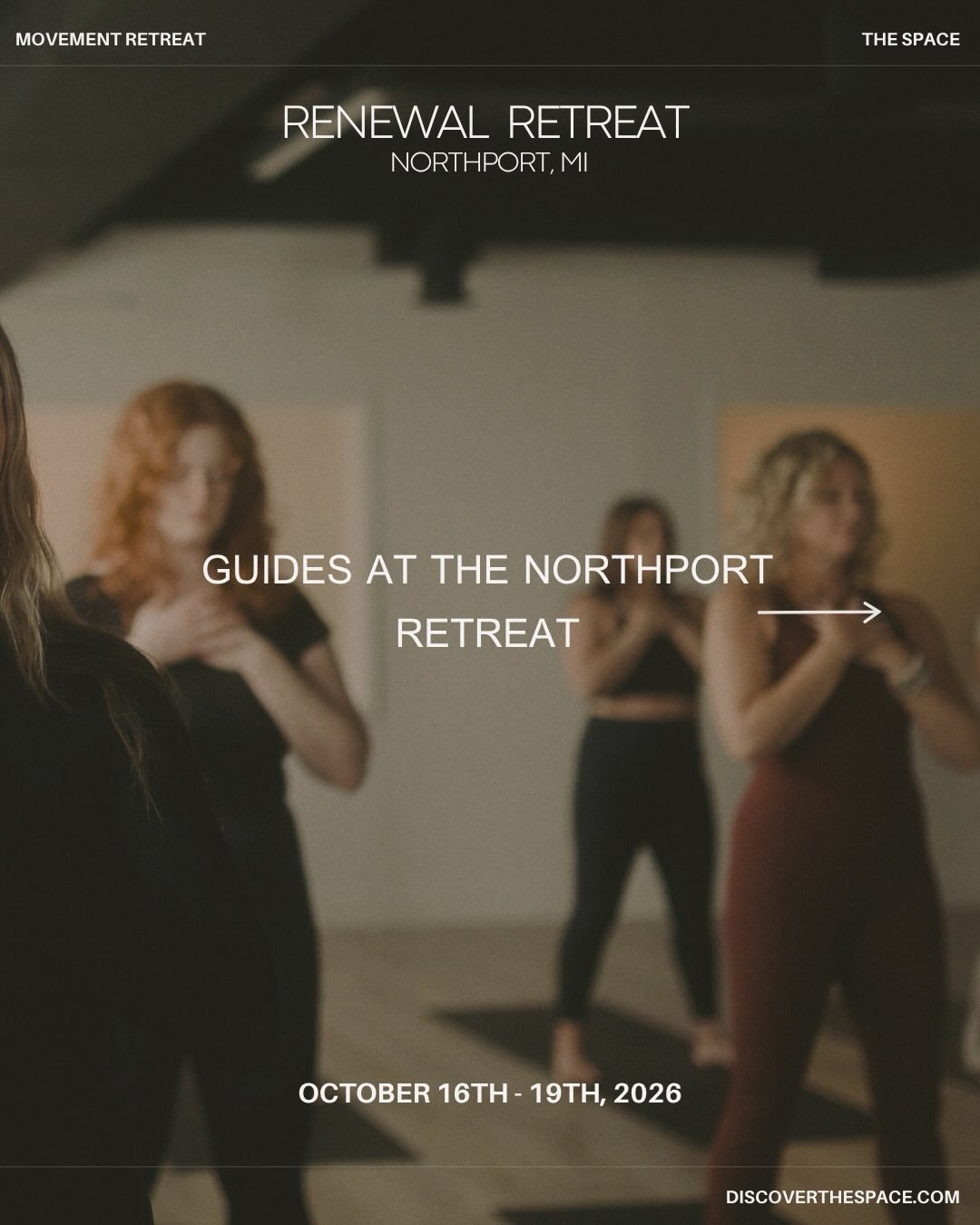 We are so intentional about the guides we invite to work our Northport Retreat &hearts;️ we promise you&rsquo;ll be in great hands. 

Learn more at DiscoverTheSpace.com 🪄