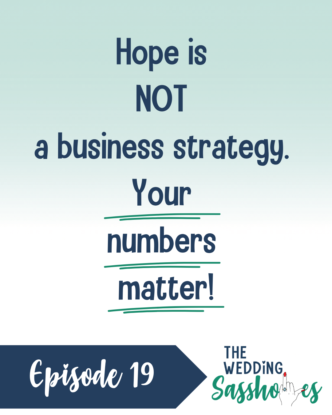Creating a Wedding Business Sales Forecast | Ep. 19