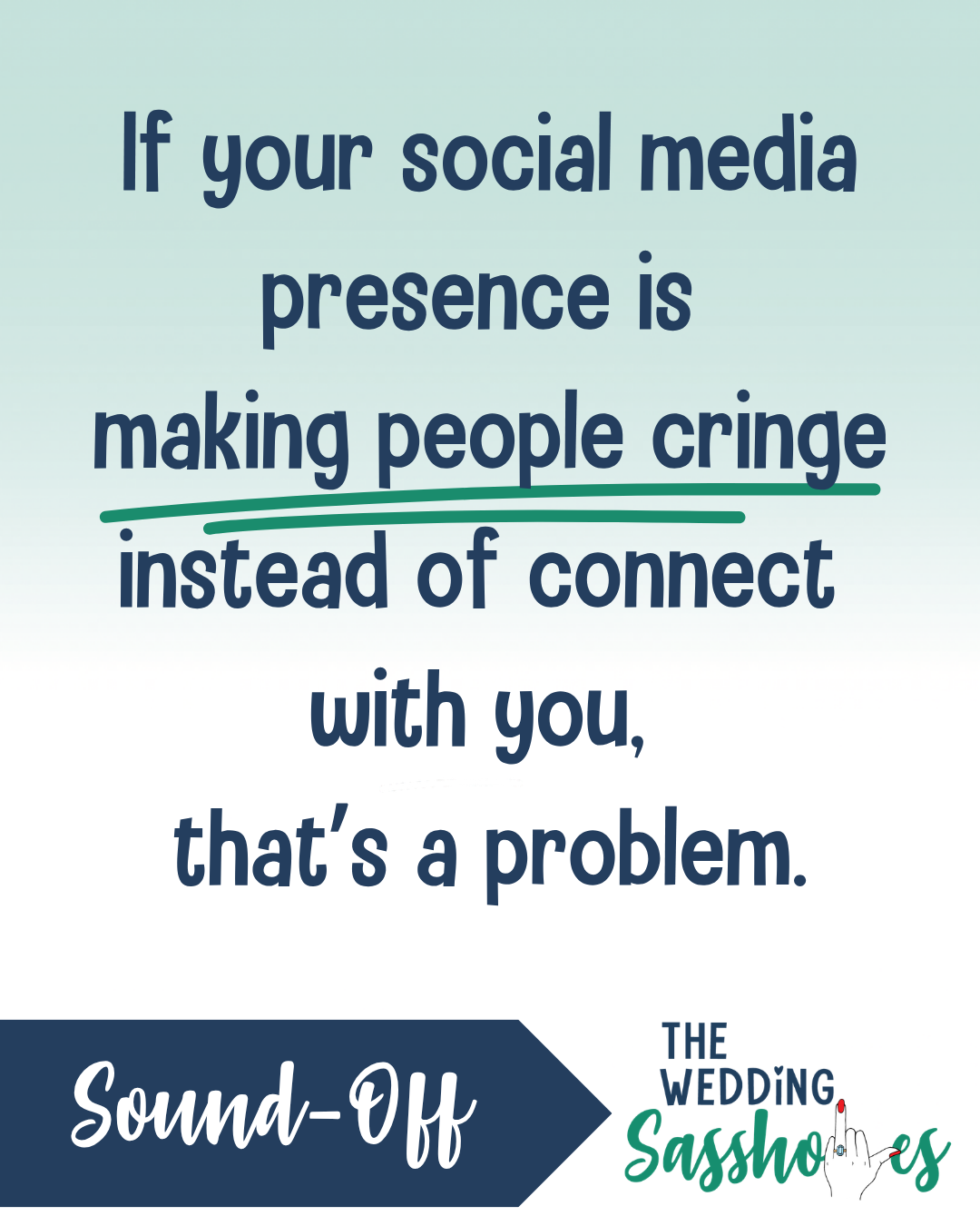STFU on Social Media: What Wedding Pros Should Stop Posting | SOUND-OFF
