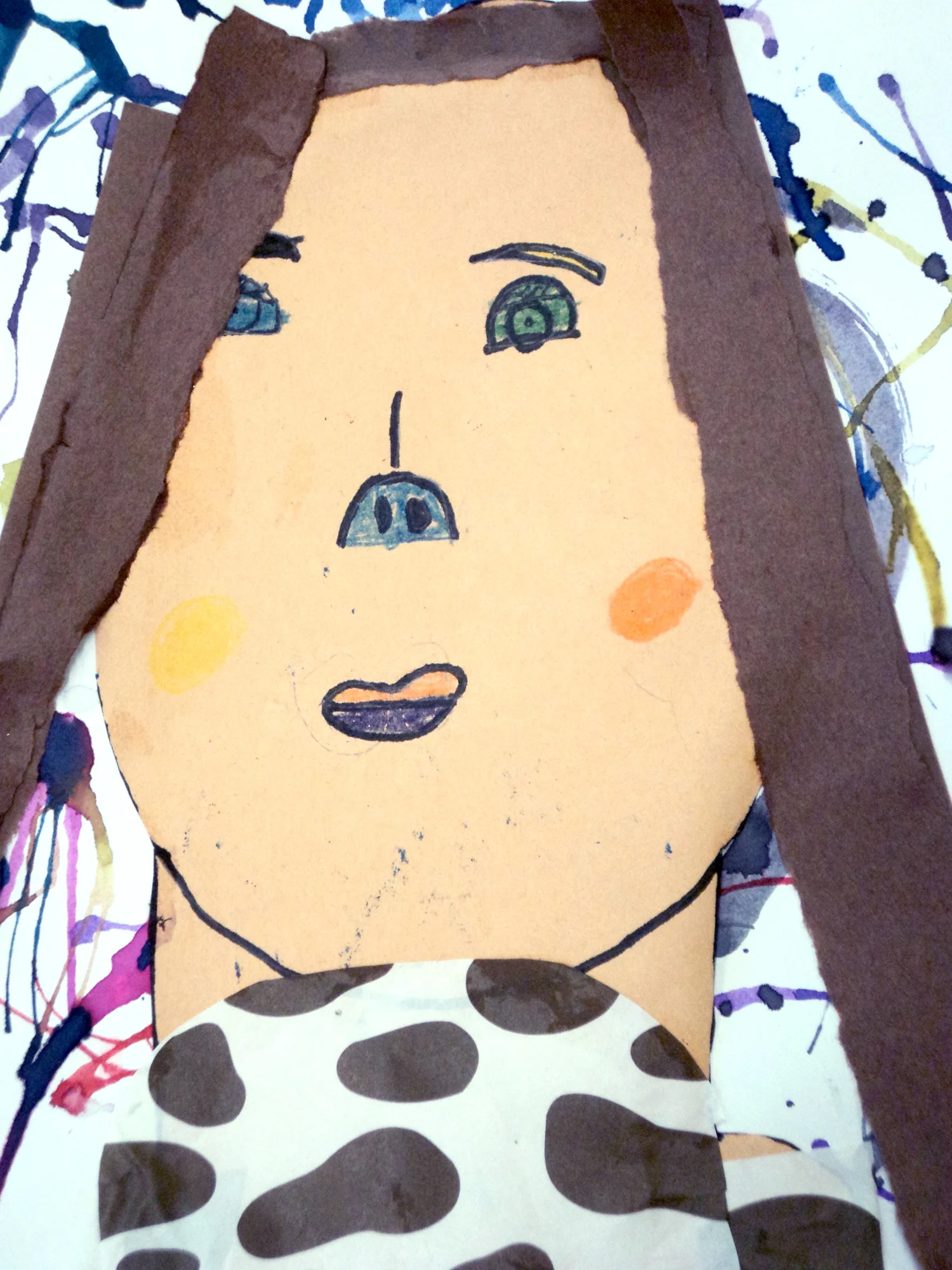 1st Grade Self-portraits