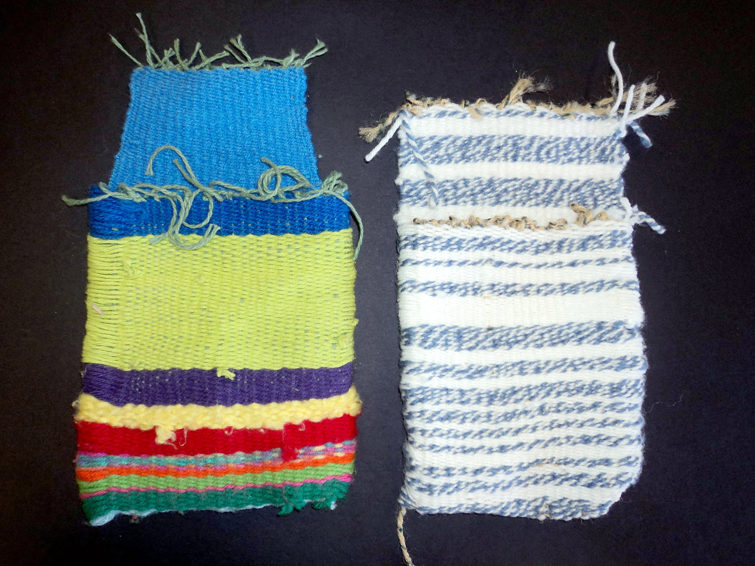 6th Grade Woven Pouches