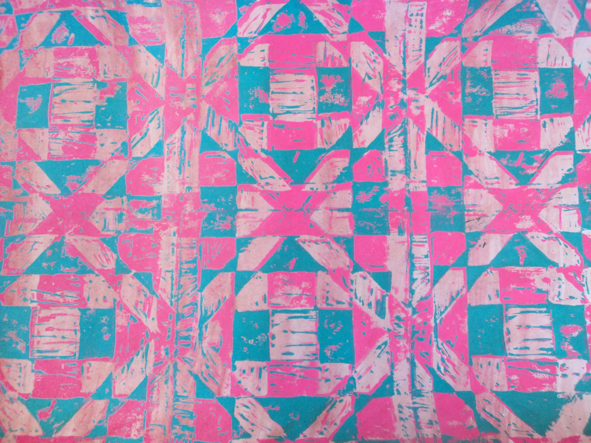 8th Grade Frank Lloyd Wright Reductive Prints