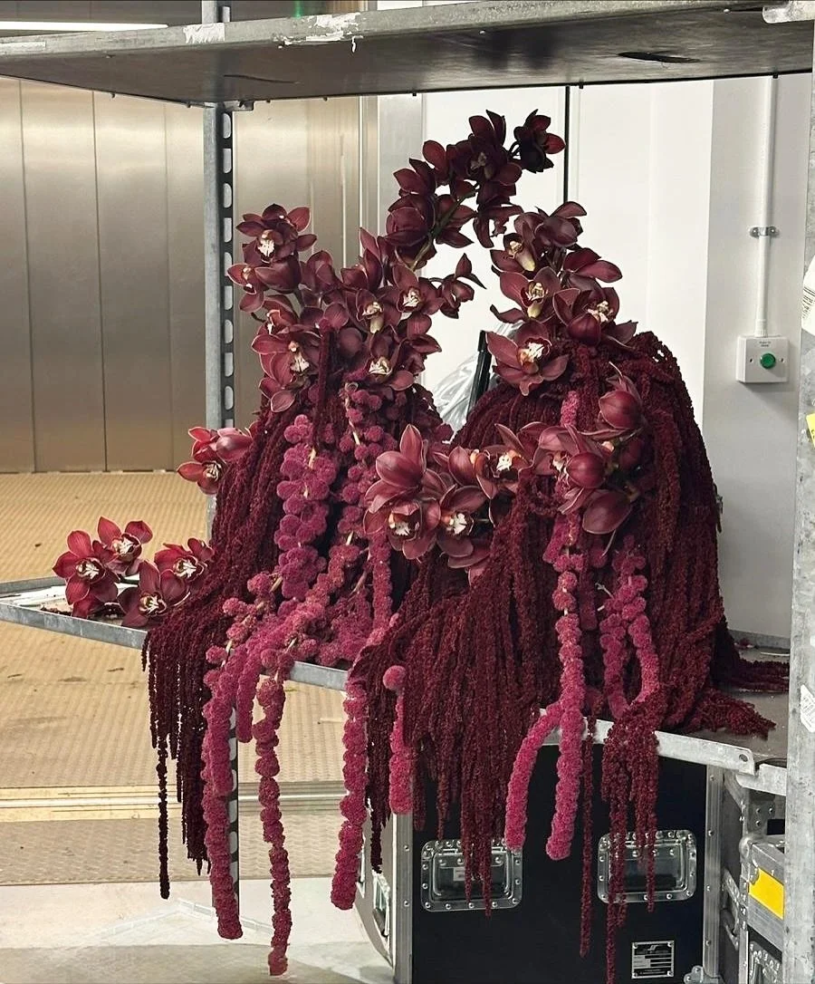 Just a few flowers for @amfar London on Friday with the amazing @eventrepublicstudio team @thechanceryrosewood hotel. 

The most fun and creative 90&rsquo;s Brit punk theme brought to life with decedent tables filled with studded roses, silver pin cu