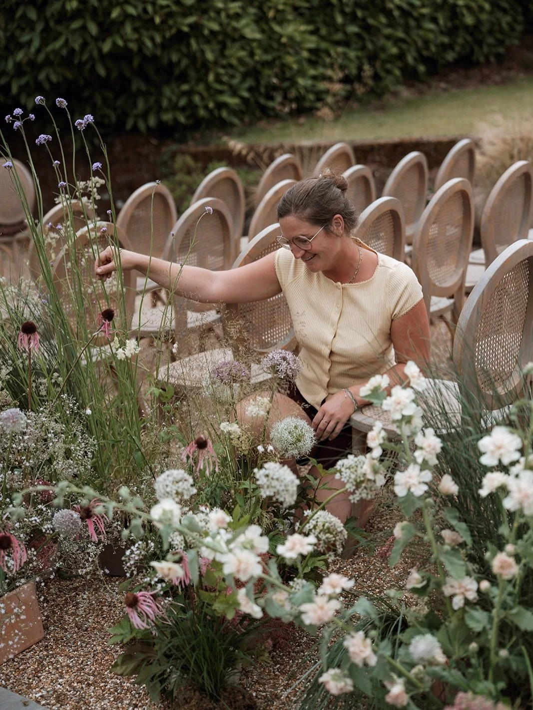So this is me, I&rsquo;m Lucie the founder and designer here at BUD Flora but as always so grateful to the team behind me who pour everything into their work daily and whom I couldn&rsquo;t do it without. 
We are just obsessed with flowers 🌷 as I&rs