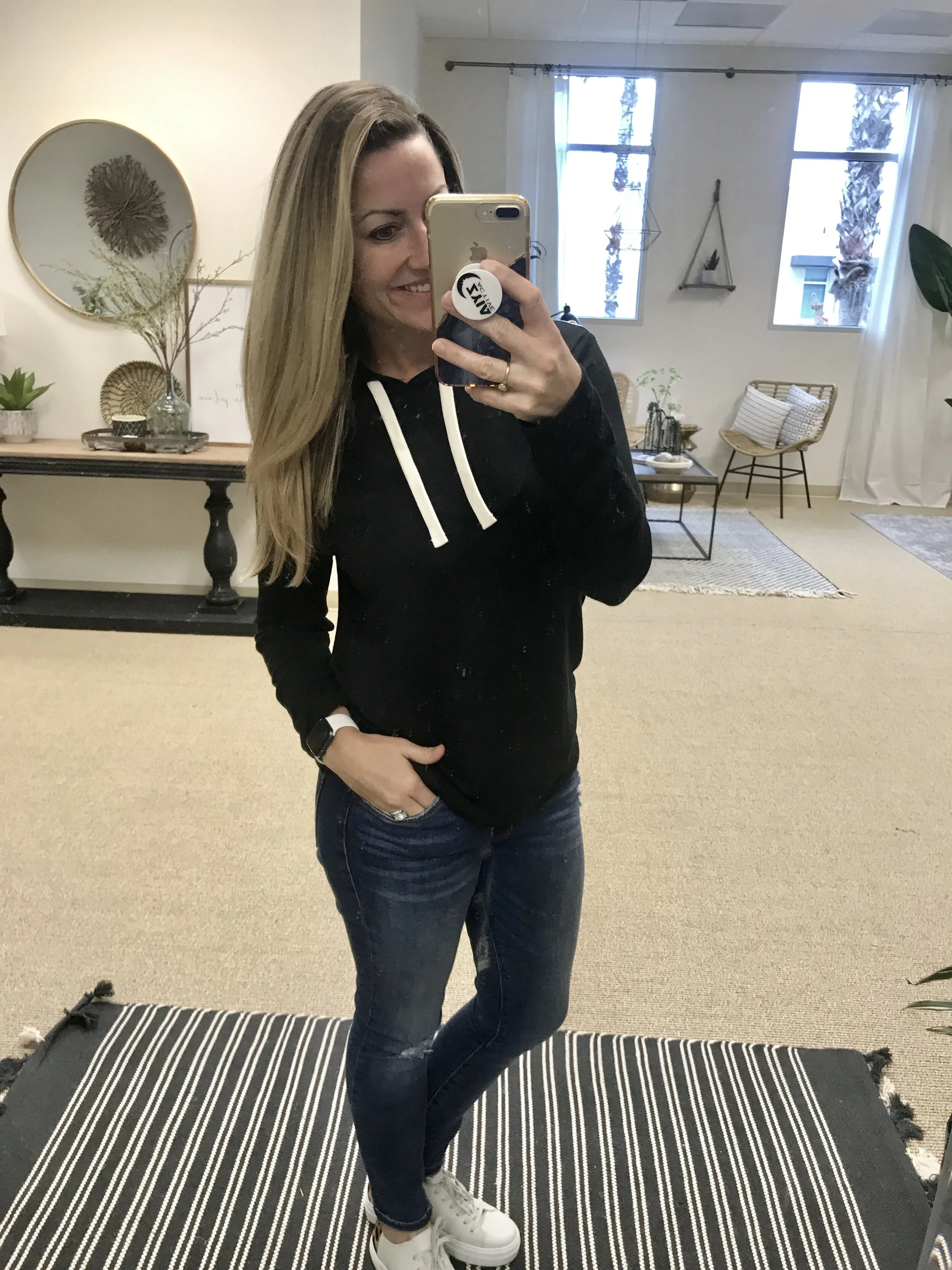 black boyfriend hoodie