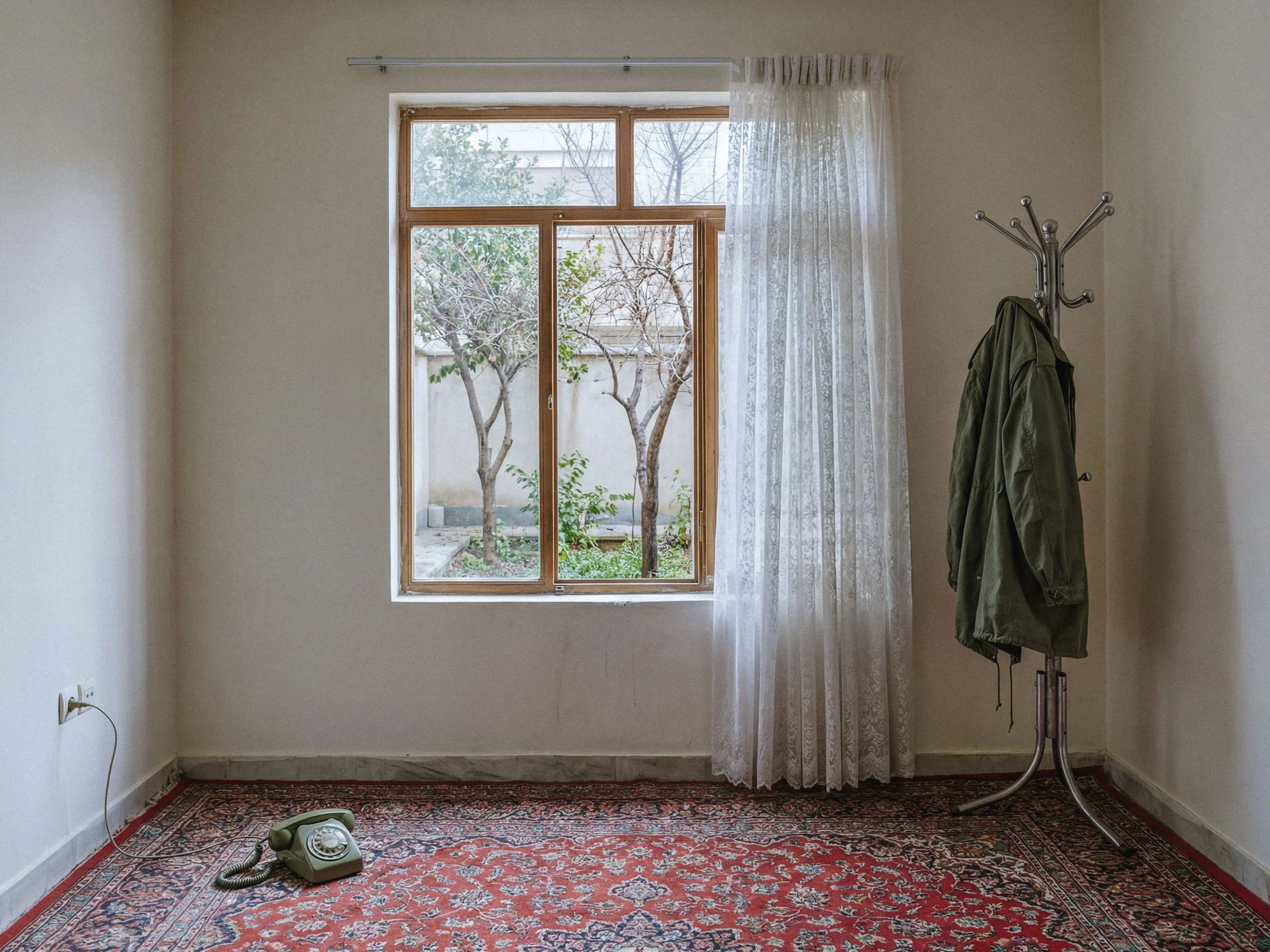 Untitled (Telephone and Coat)
