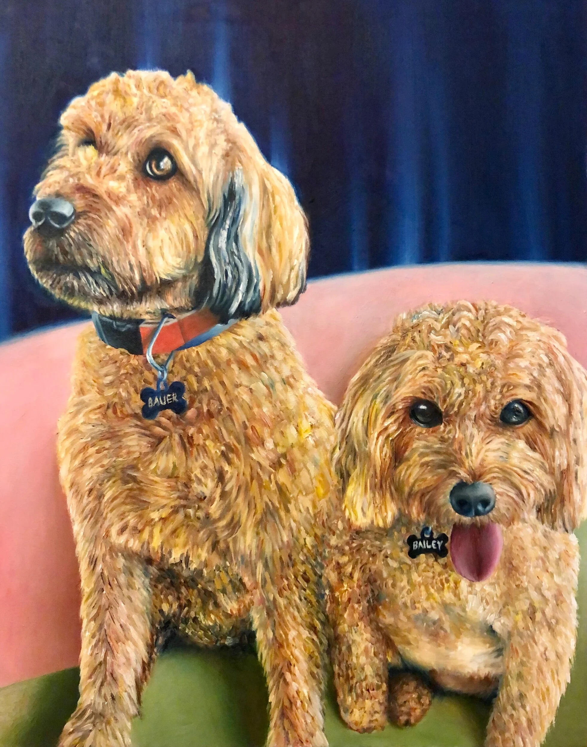 Bauer and Bailey Sit