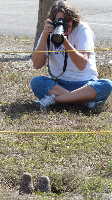 One of my favorite pass times is birding, and photographing our local Florida wild life like these awesome burrowing owls. <3