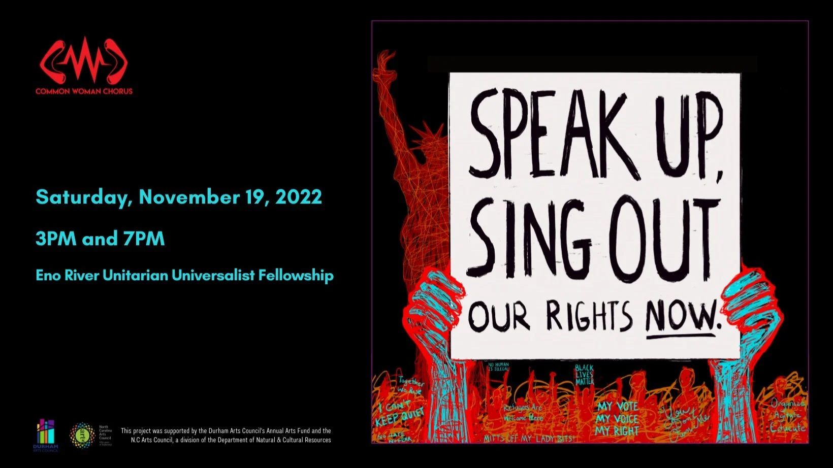 Speak Up, Sing Out: Our Rights Now