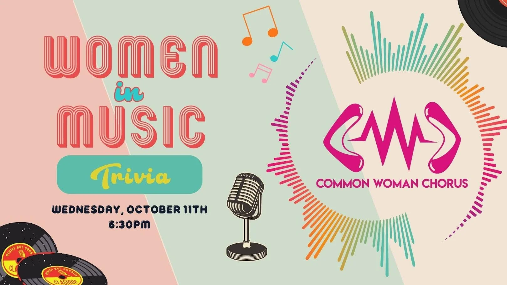Women in Music Trivia Night at The Glass Jug (RTP)