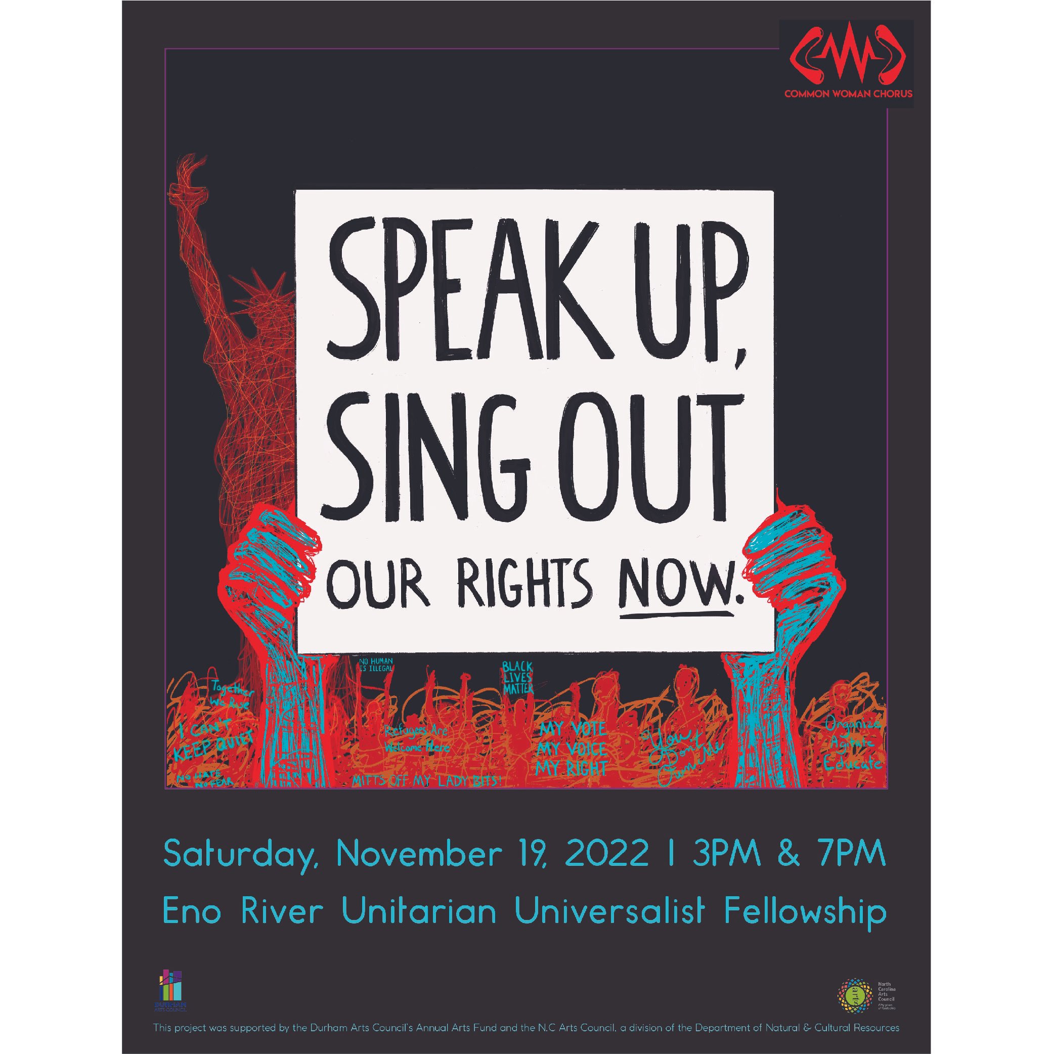 Speak Up, Sing Out: Our Rights Now 2022