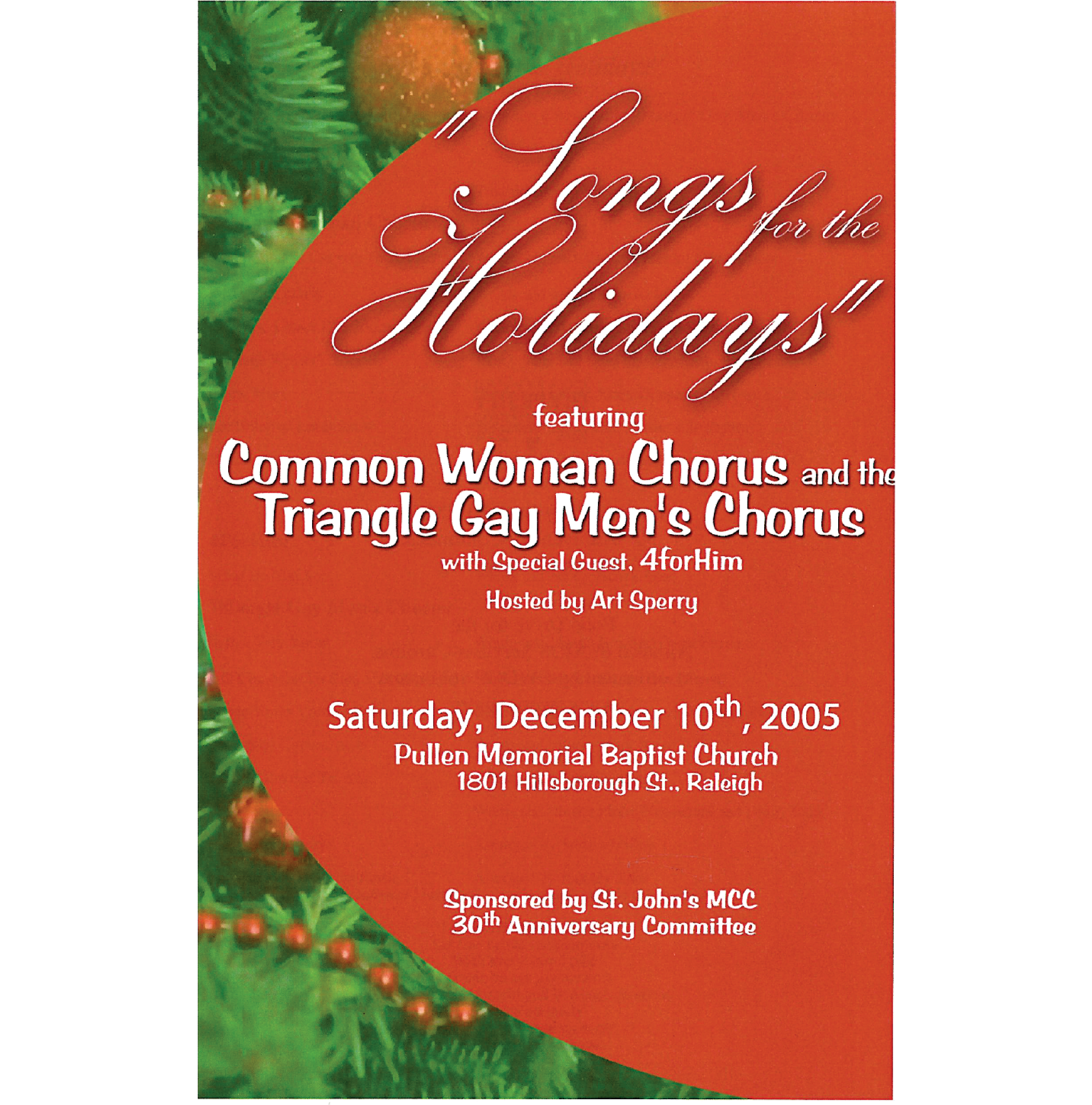 Songs for the Holidays with TGMC 2005