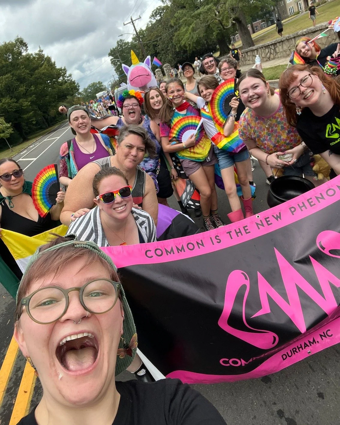 CWC had a blast at Pride Durham this weekend! ❤️🧡💛💚💙💜🤍🩷🩵🤎🖤