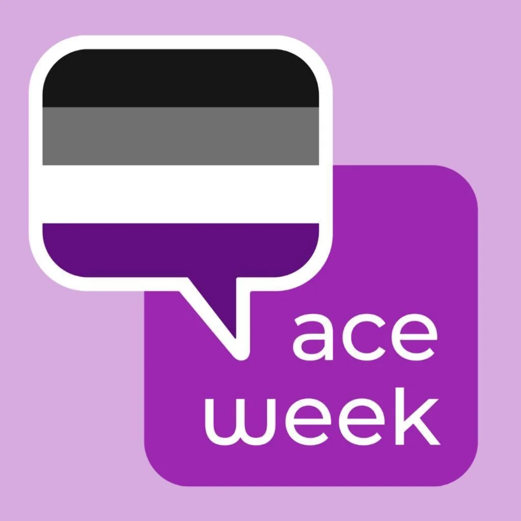 Today is the first day of Ace Week, a week that was founded in 2010 to put asexuality in the spotlight! Ace Week calls for awareness, representation, advocacy, and celebration of the ace community 🖤🤍💜