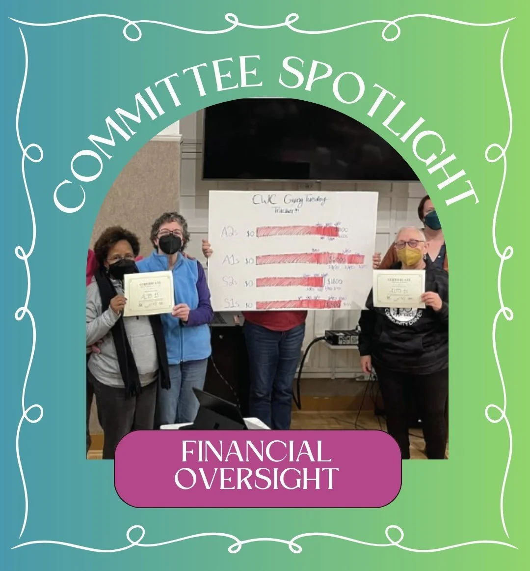 This fall, we are highlighting the various committees and affinity groups that keep our chorus thriving ✨Today&rsquo;s #SundaySpotlight is the Financial Oversight Committee! Read their interview at the link in our bio!